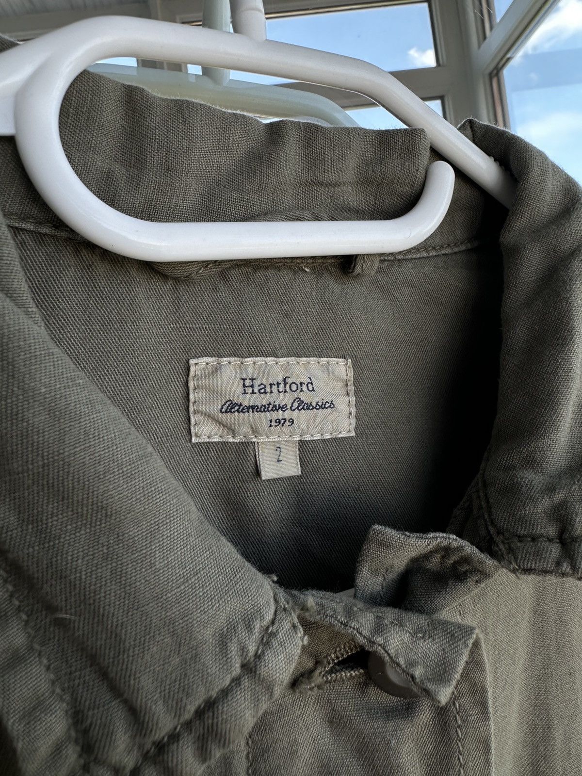 Hartford Hartford Utility Linen Khaki Military Men’s Jacket Sz M Size US M / EU 48-50 / 2 - 4 Thumbnail