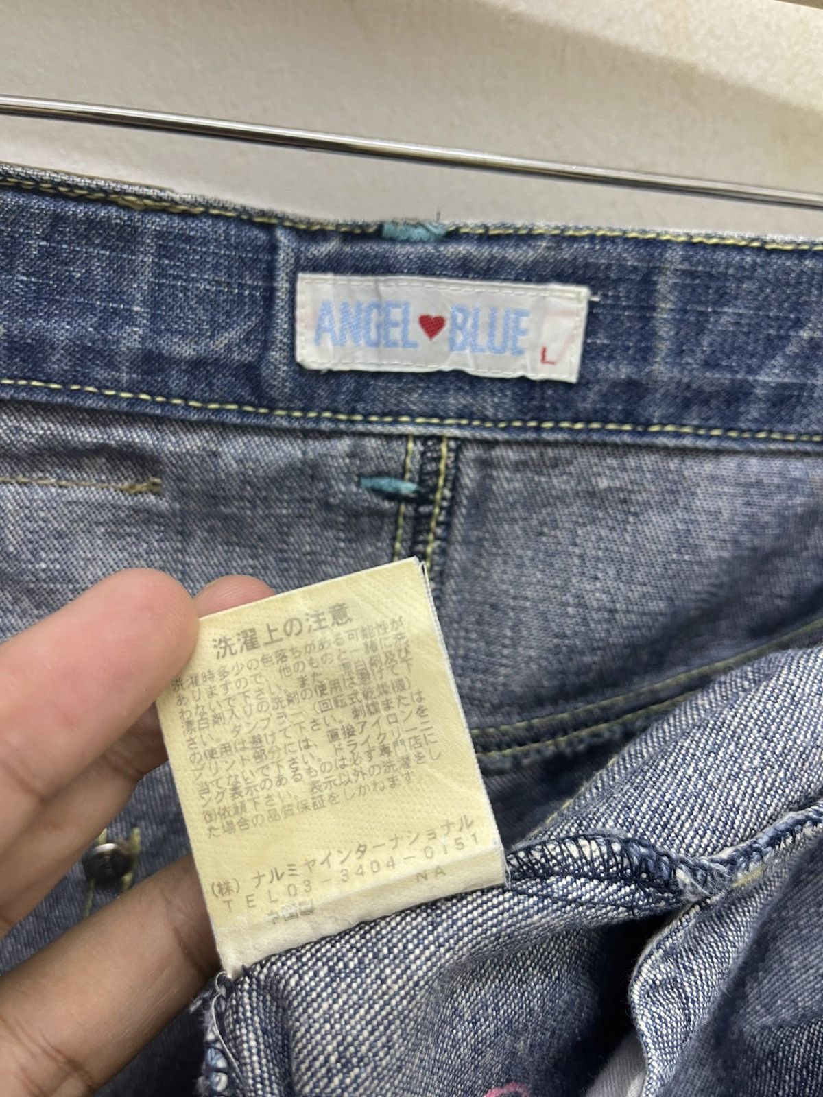 Angel Blue Rare Vintage ANGEL BLUE Yoshitomo Nara Style Size 27" / US 4 / IT 40 - 12 Thumbnail