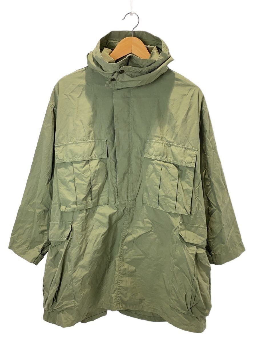 Auralee Green Cotton Ripstop Pullover Hoodie Military Jacket Size US S / EU 44-46 / 1 - 3 Thumbnail