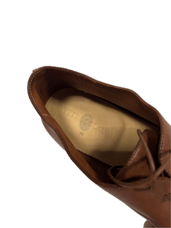 PETROSOLAUM Men's Petrosolaum Brown Leather Shoes Sz 44/290 Size US 11 / EU 44 - 11 Thumbnail