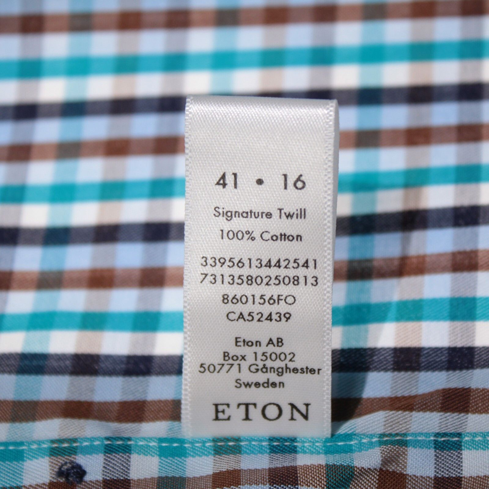Eton Eton New with tags Shirt Size L US In Blue Size US L / EU 52-54 / 3 - 9 Thumbnail