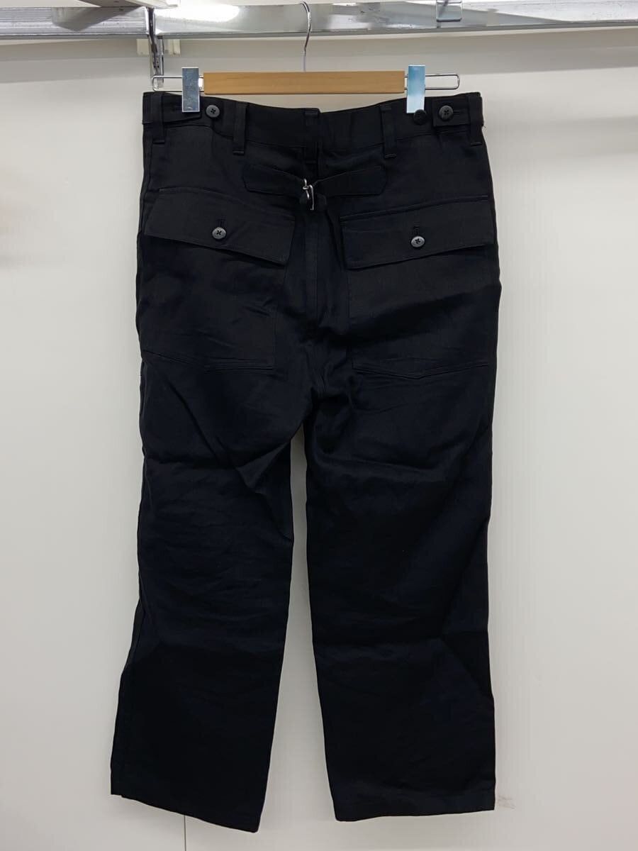 Visvim Black Linen Bottoms Size US 30 / EU 46 - 2 Thumbnail