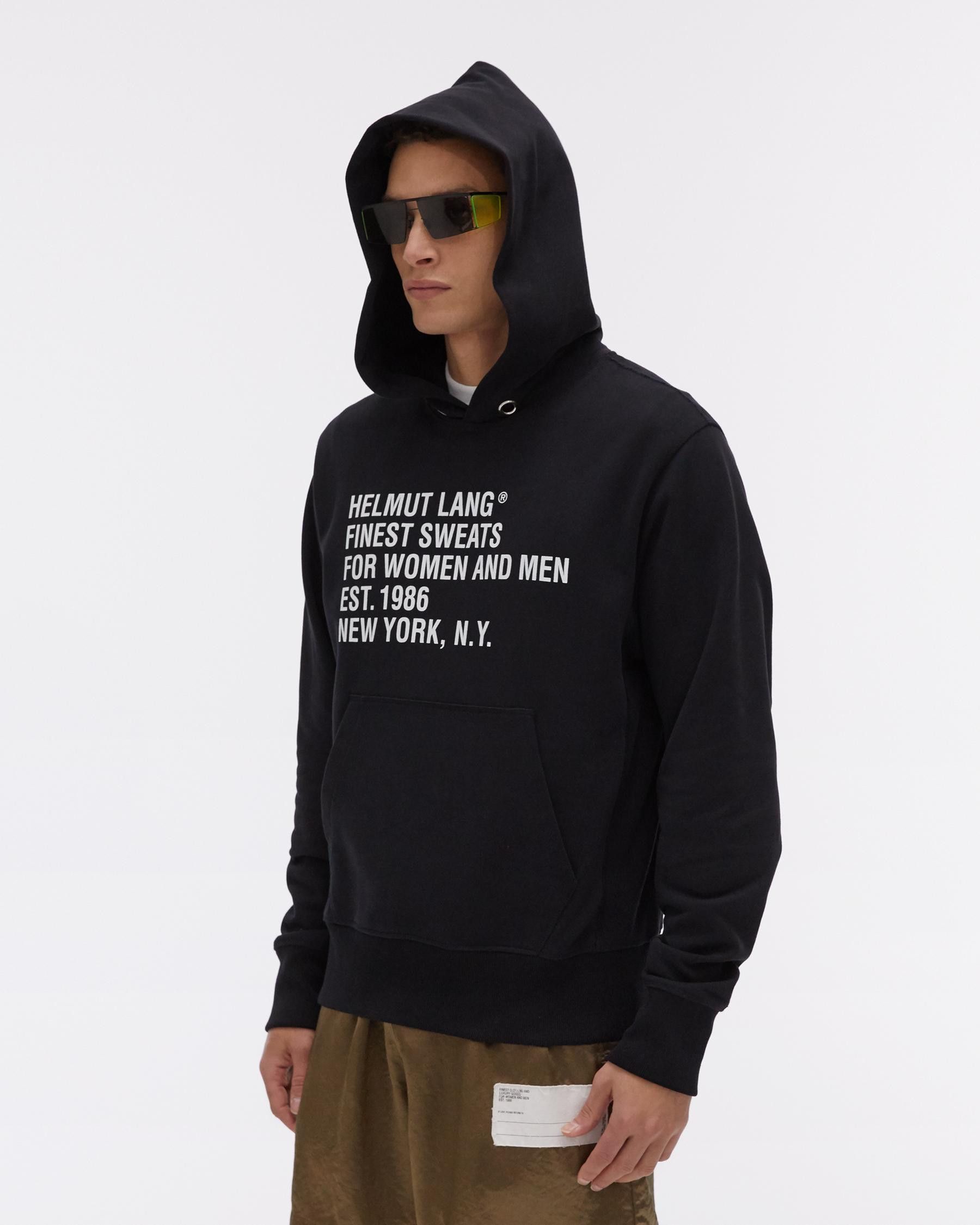 Helmut Lang 🔥55% OFF🔥 [SALE] Helmut Lang Black Standard Print Hoodie Size US S / EU 44-46 / 1 - 5 Thumbnail