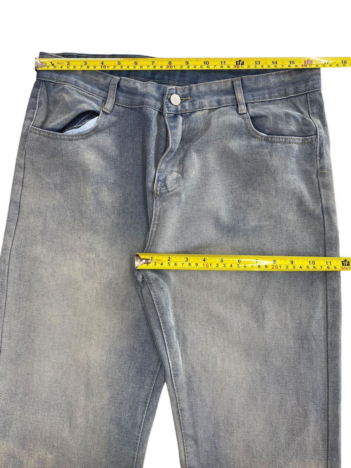 Japanese Brand Japanese Brand Faded Blue Wash Style Bootcut Jeans Size US 33 - 9 Thumbnail
