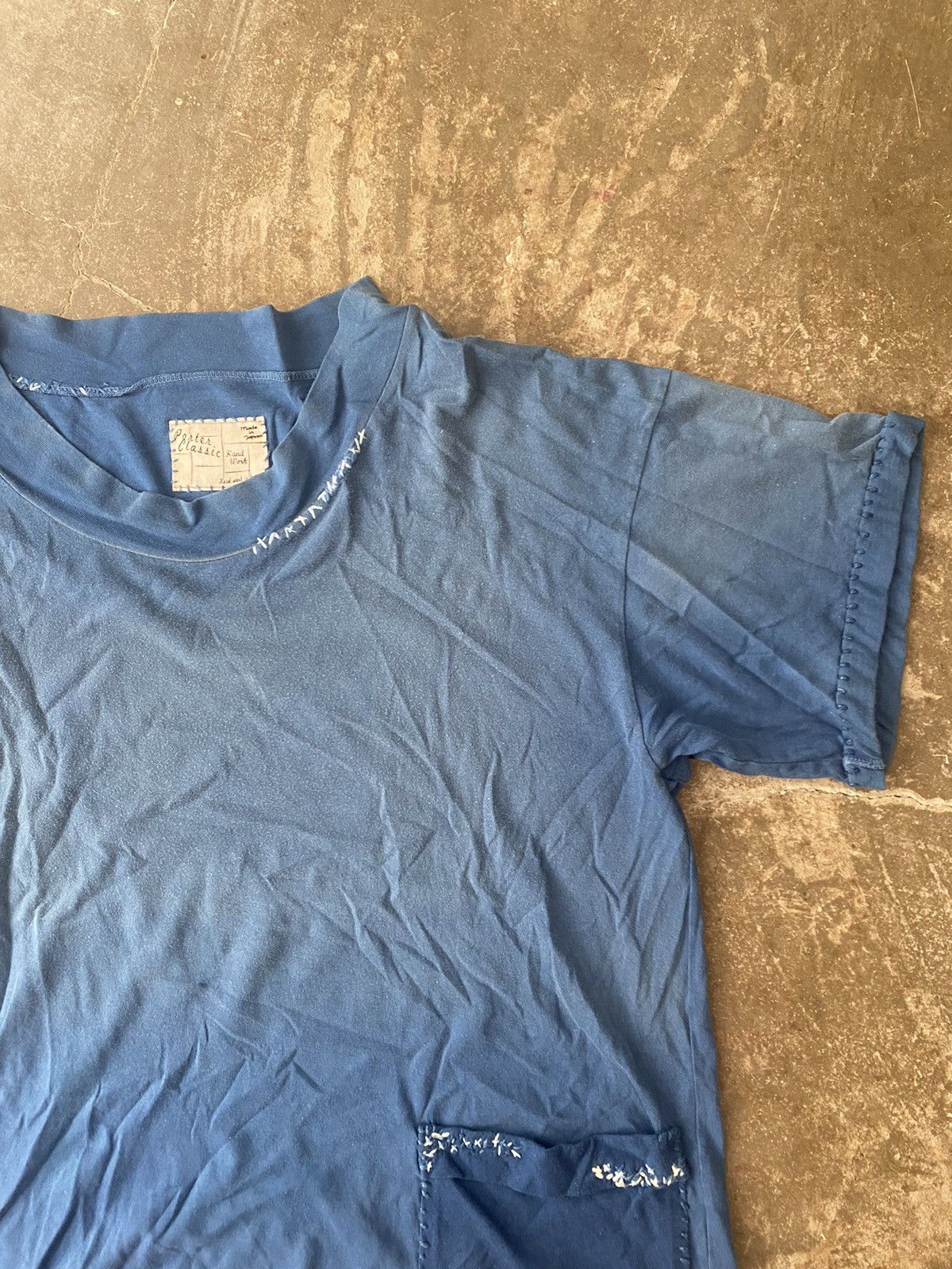 Porter Classic Porter Classic Oversize Boro Pocket Tee Kapital 45rpm Visvim Size US M / EU 48-50 / 2 - 3 Thumbnail