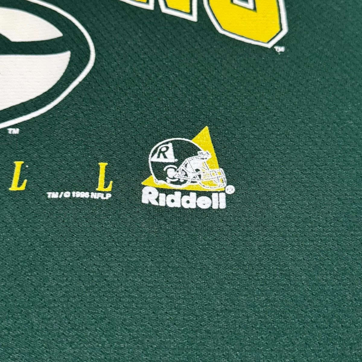 Riddell 1996 Green Bay Packers NFL Mesh Green Jersey Men's XL Size US XL / EU 56 / 4 - 3 Thumbnail