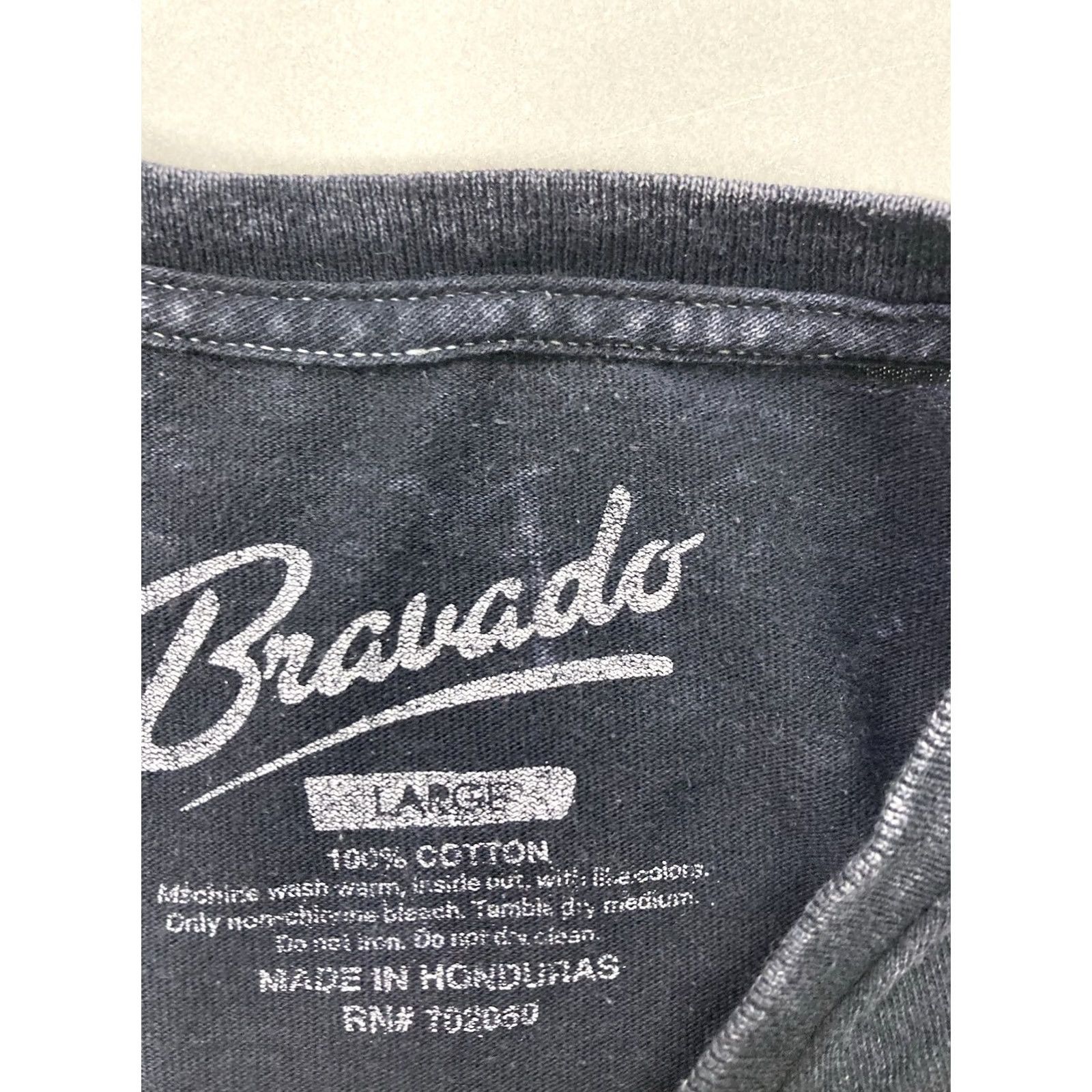 Bravado Guns N Roses Logo Graphic T-shirt Men Large Oversized Black Wash Music Shirt Size US L / EU 52-54 / 3 - 5 Thumbnail