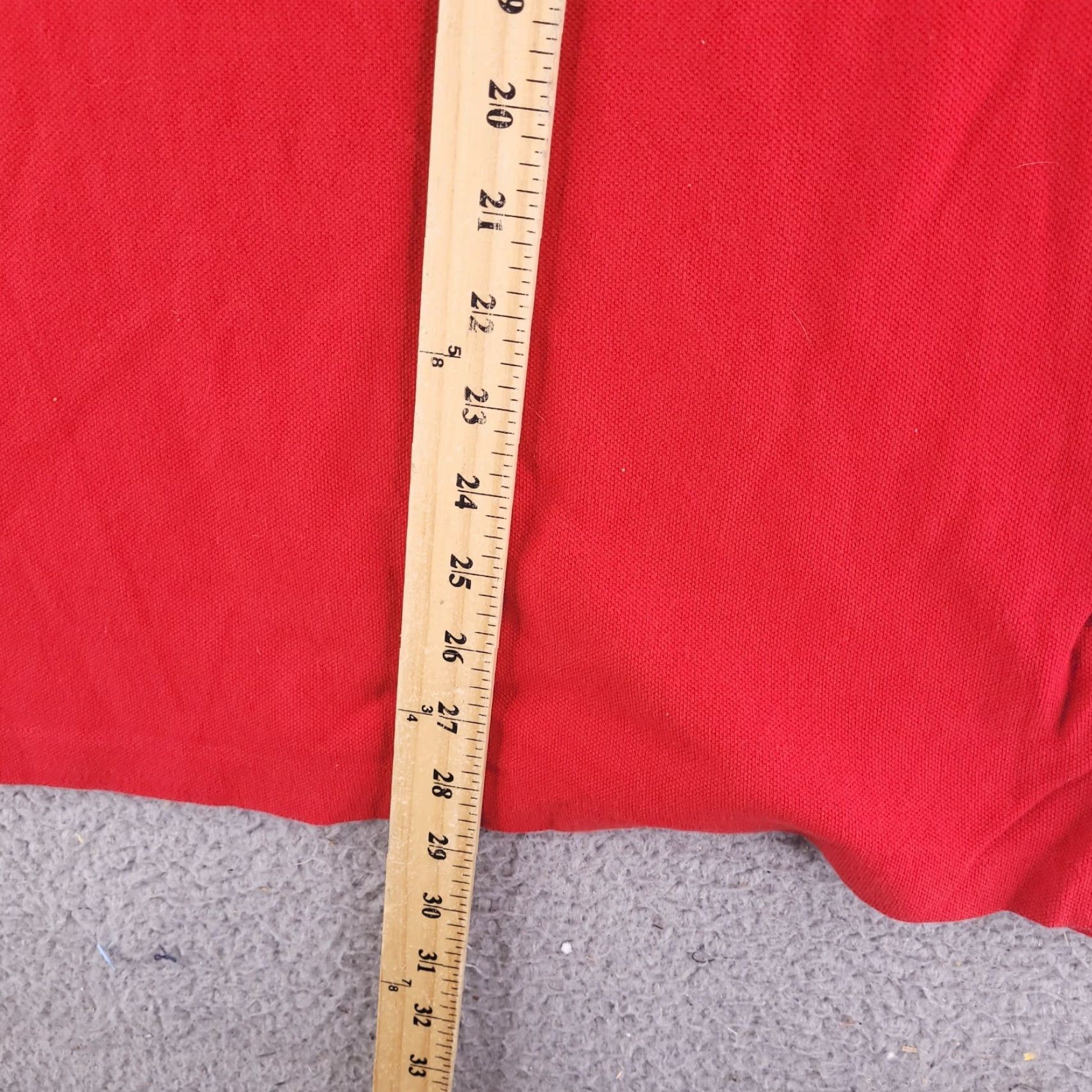 Polo Ralph Lauren VINTAGE Polo Ralph Lauren Polo Mens XL Slim Fit Red Athletic Flag Logo Size US XL / EU 56 / 4 - 7 Thumbnail