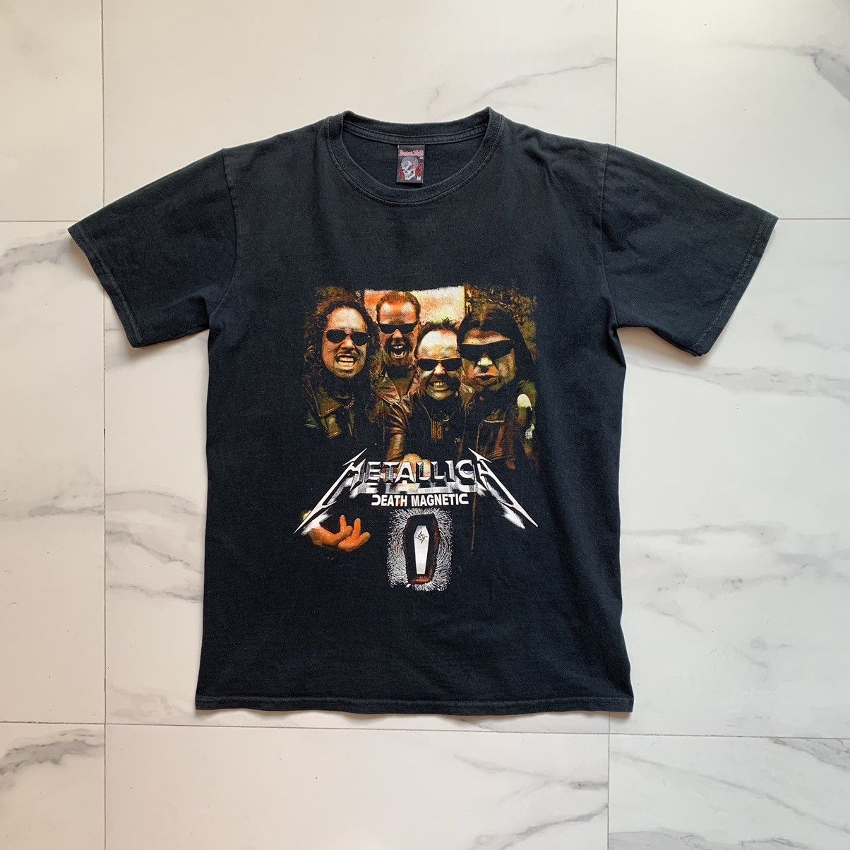 Metallica × Mexicana × Vintage Vintage Y2K Metallica Death Magnetic T-Shirt Size US M / EU 48-50 / 2 - 2 Thumbnail