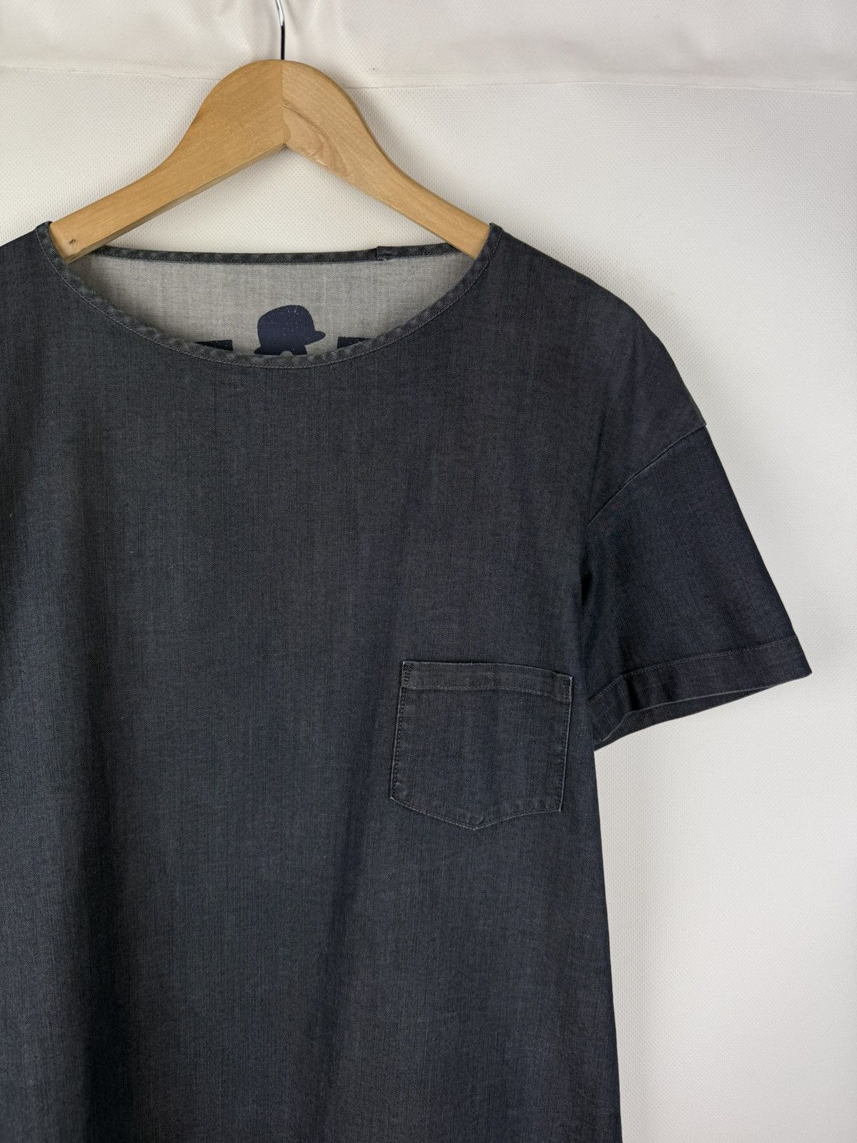 Japanese Brand × Takeo Kikuchi 525 Denim By Takeo Kikuchi Men’s Short Sleeve T Shirt Japan Size US M / EU 48-50 / 2 - 5 Thumbnail