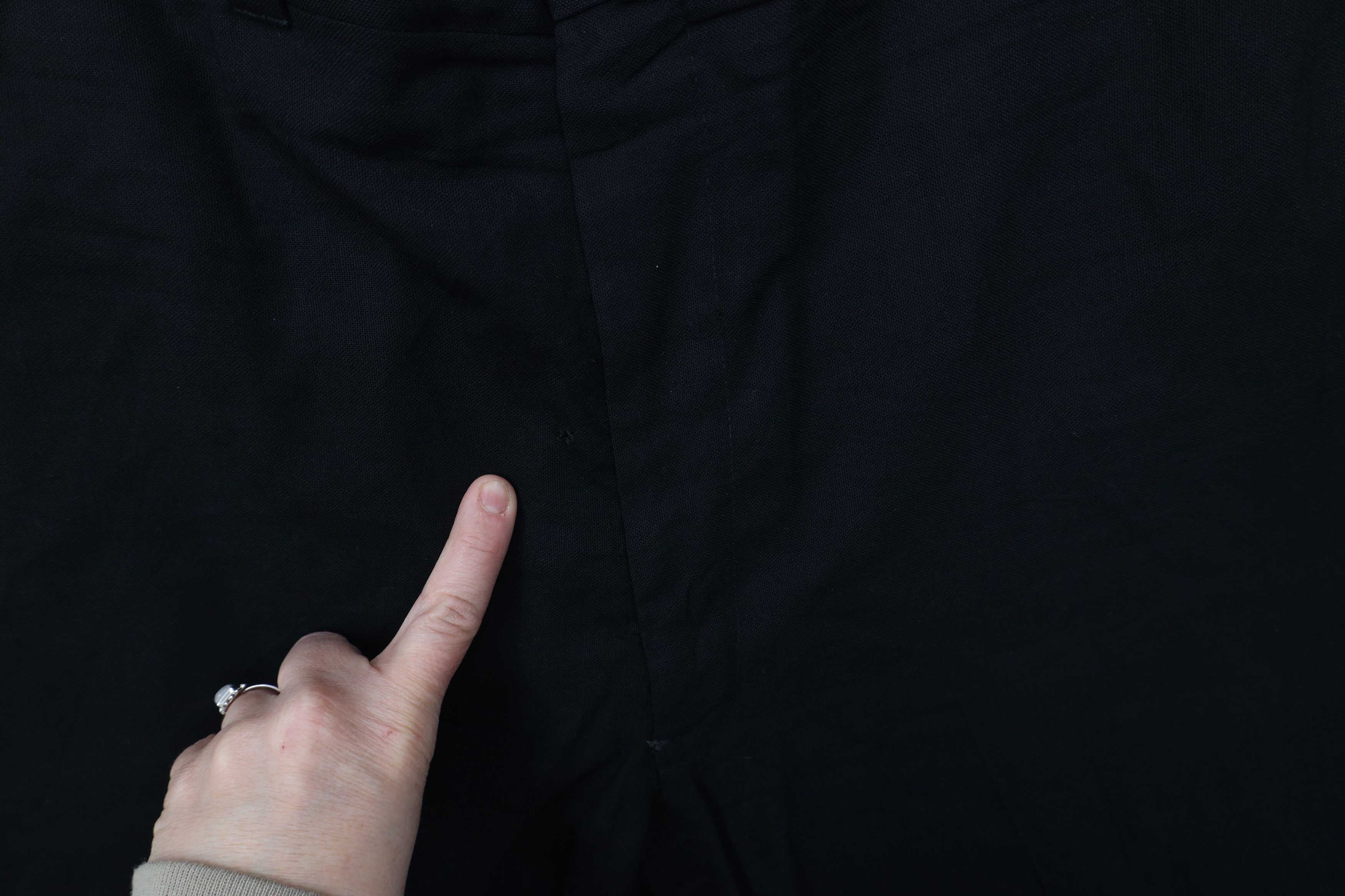 Vintage Vintage 50s Rockabilly Rayon Gabardine Wide Leg Pants USA Size US 38 / EU 54 - 6 Thumbnail