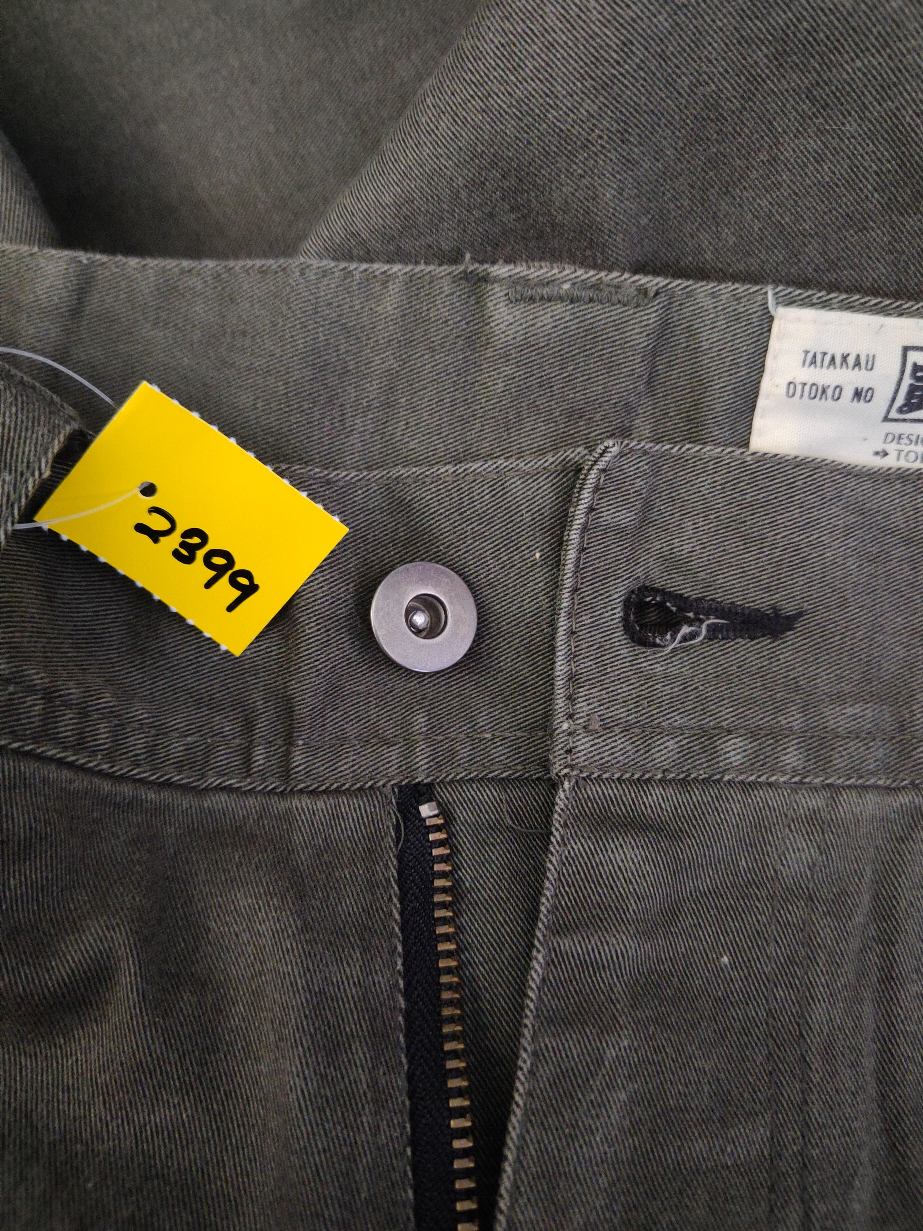 Japanese Brand DL Toraichi Dark Gray Multipocket Joggers #2399 Size US 30 / EU 46 - 17 Thumbnail
