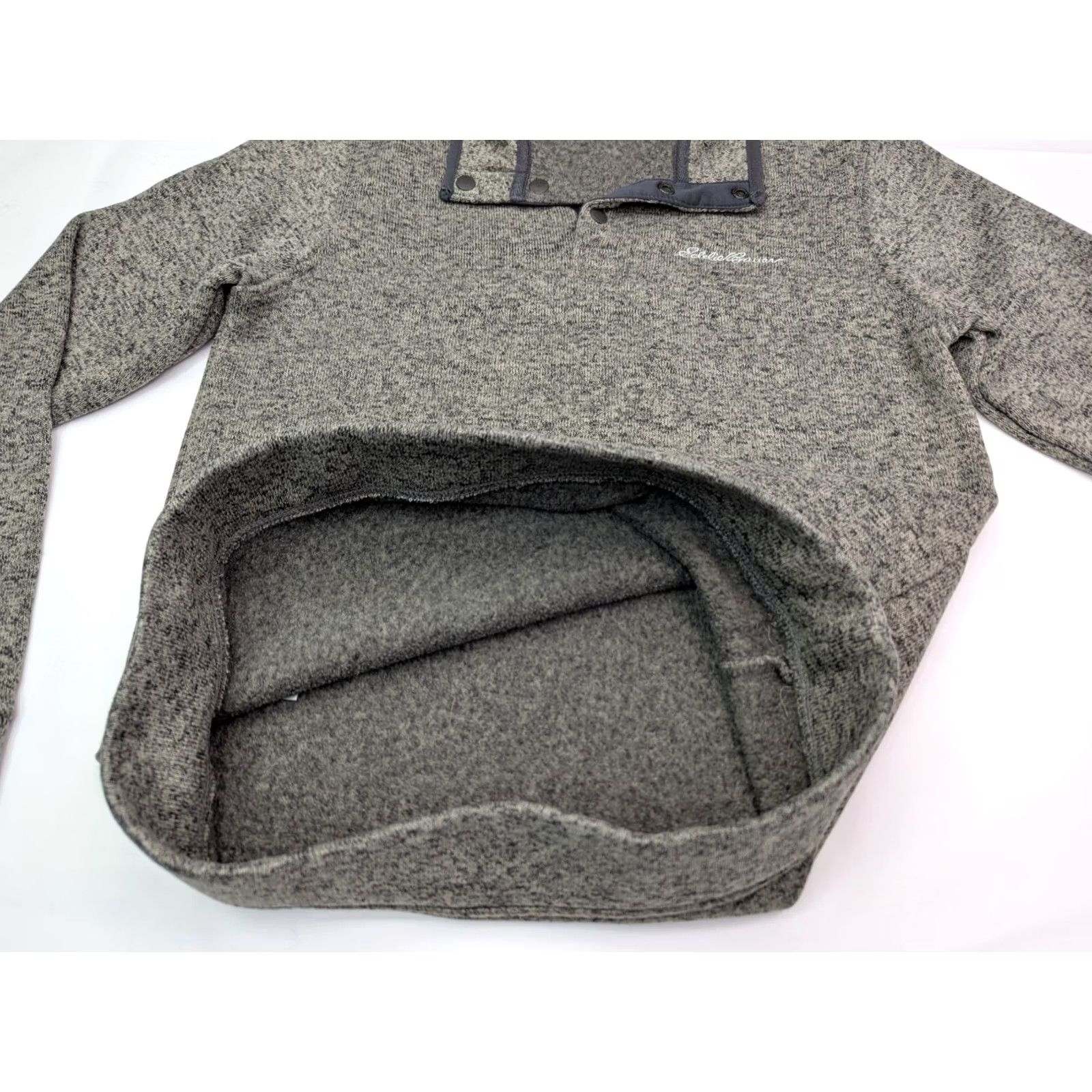 Eddie Bauer Eddie Bauer Sweater Pullover Fleece Men M Gray Outdoor Gear 1/4 Snap Button Size US M / EU 48-50 / 2 - 6 Thumbnail