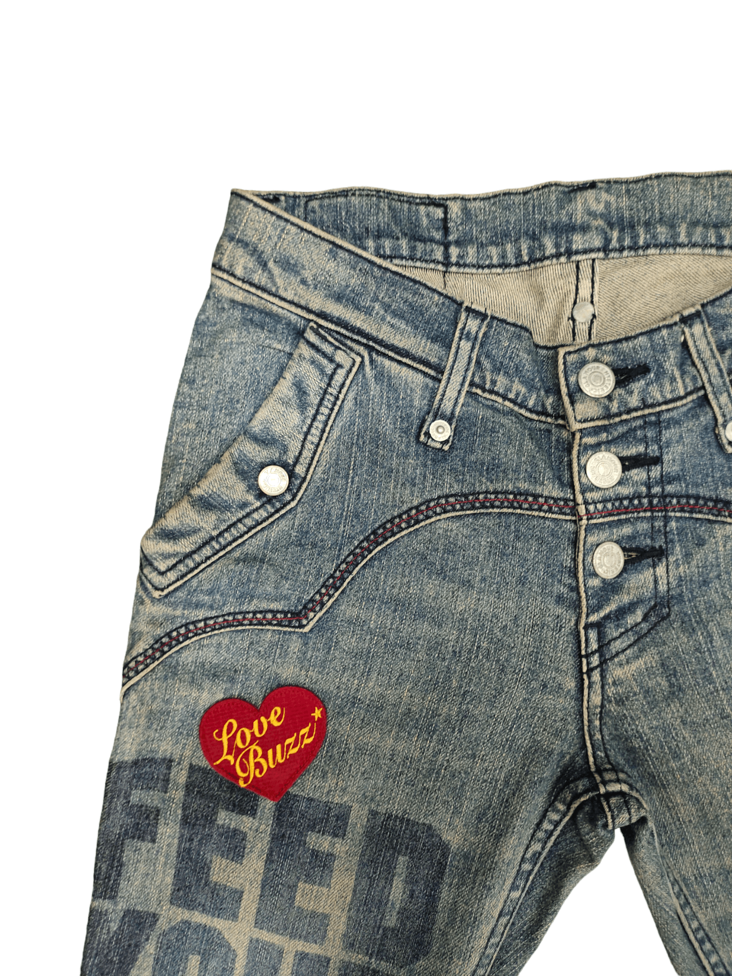 Hysteric Glamour 1990s Flare Jeans Kinky Hysteric Glamour Denim Boot Cut Size US 27 - 6 Thumbnail