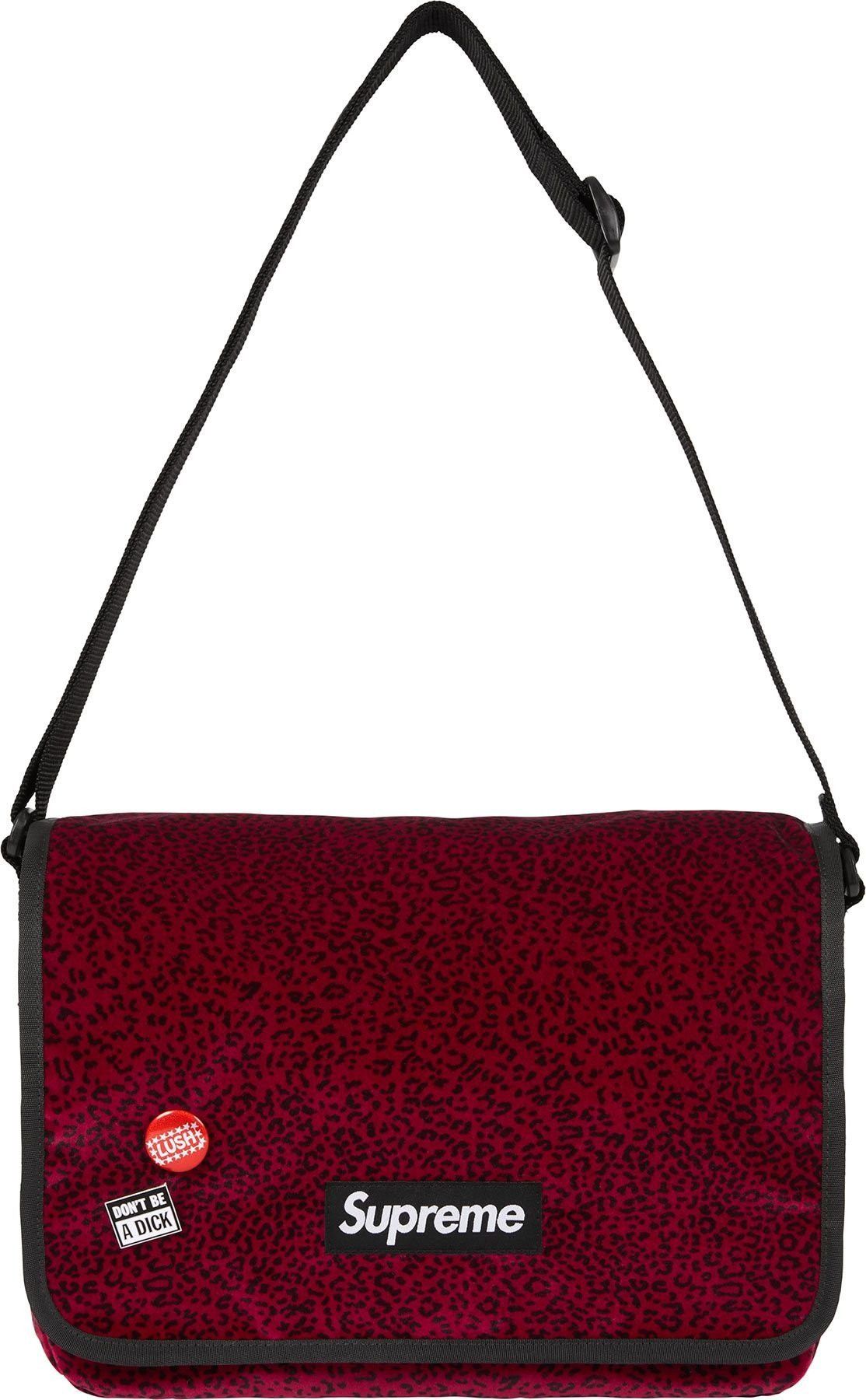 Supreme Supreme Velvet Small Messenger Bag Size ONE SIZE - 1 Preview