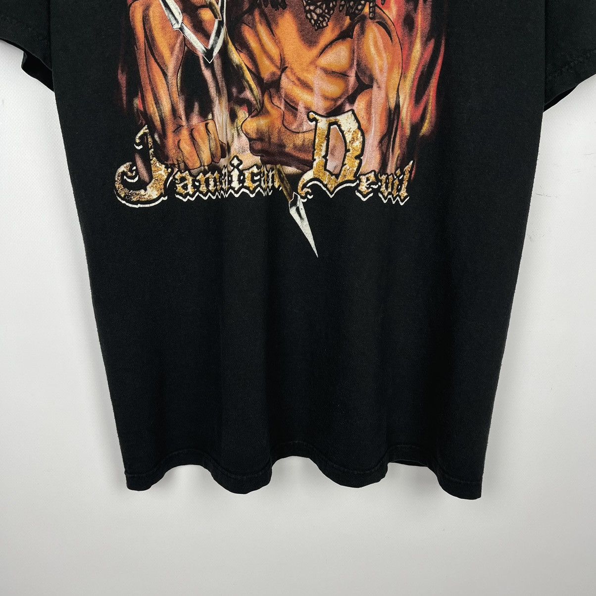 Other Vintage Jamaican Devil 4:20 humor weed faded tee 90’s Size US L / EU 52-54 / 3 - 14 Thumbnail