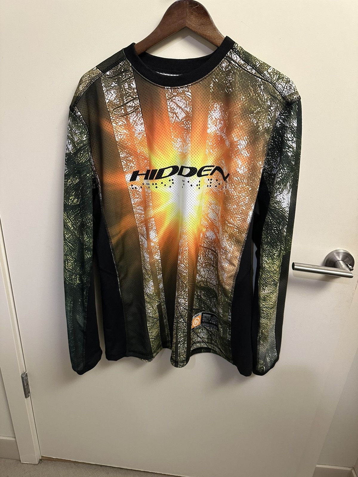 HIDDEN Hidden NY AOP Mesh Jersey Size L Size US L / EU 52-54 / 3 - 1 Thumbnail