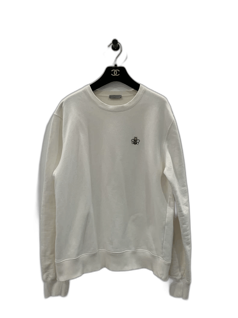 Dior Dior x Kaws yellow bee white Sweatshirt Size US M / EU 48-50 / 2 - 1 Thumbnail