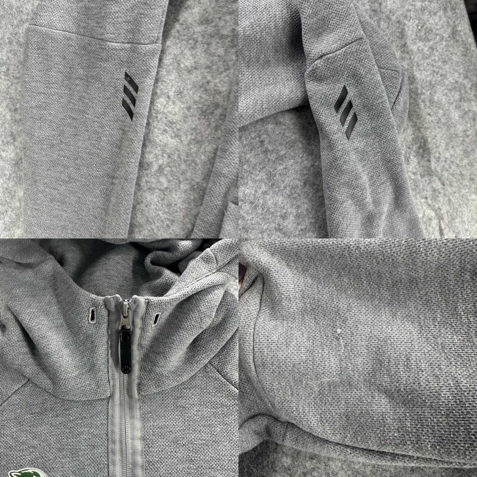 Adidas Adidas Hoodie Mens L Gray James Harden Full Zip Utah Valley Basketball University Sports Size US L / EU 52-54 / 3 - 8 Thumbnail