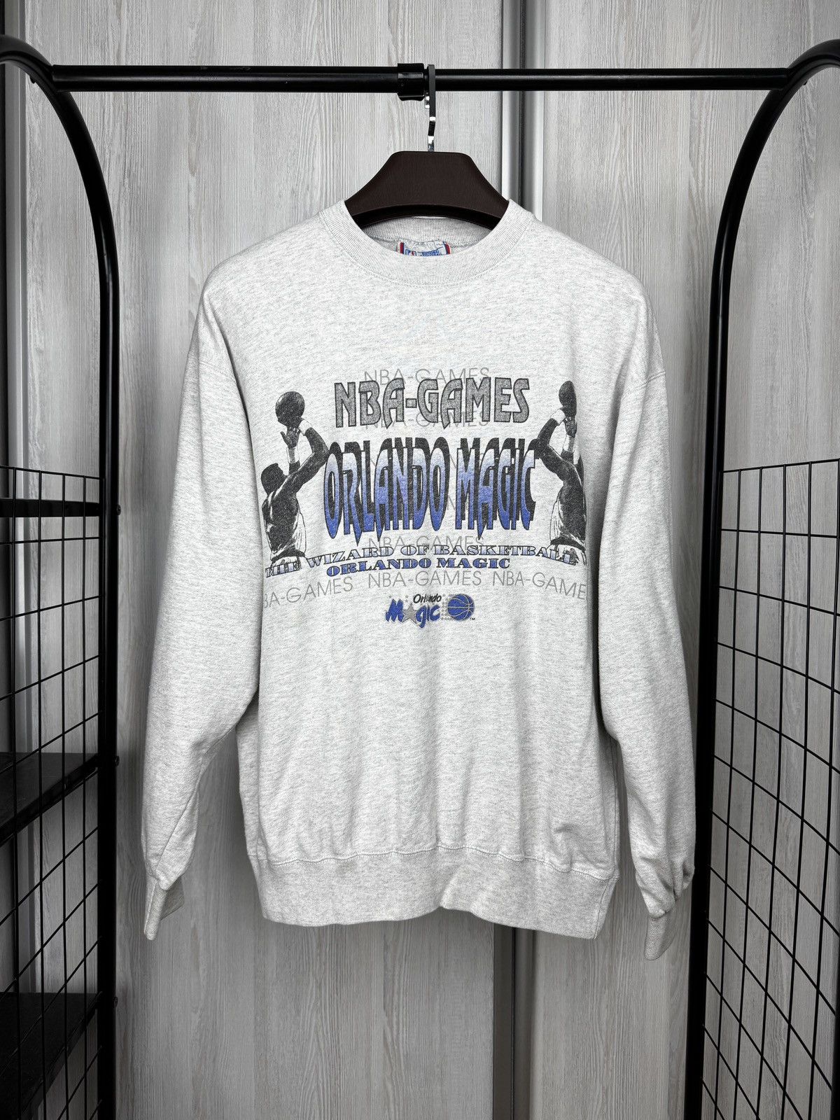 Spalding Spalding NBA vintage 90s The wizard Orland Magic sweatshirt Size US L / EU 52-54 / 3 - 1 Thumbnail