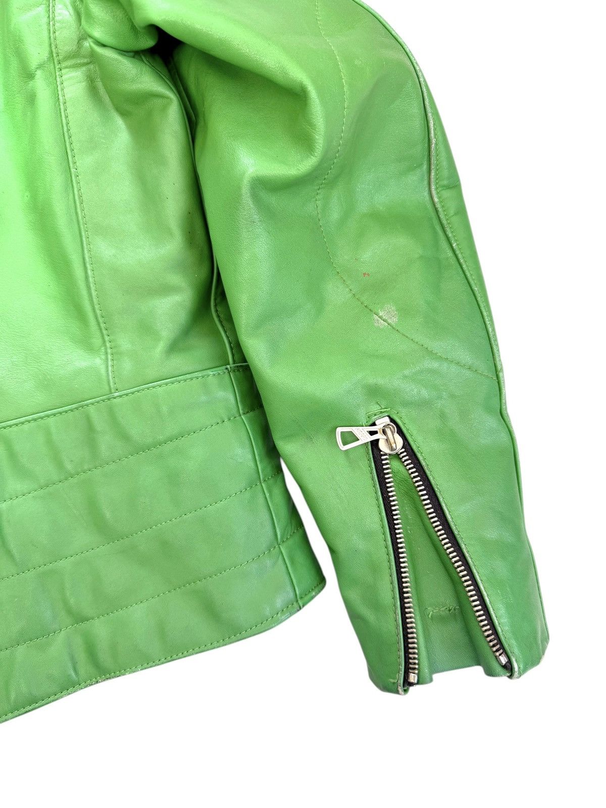 Genuine Leather 70-80 Harro Motorcycle Racing Vintage Leather Jacket Size US S / EU 44-46 / 1 - 9 Thumbnail