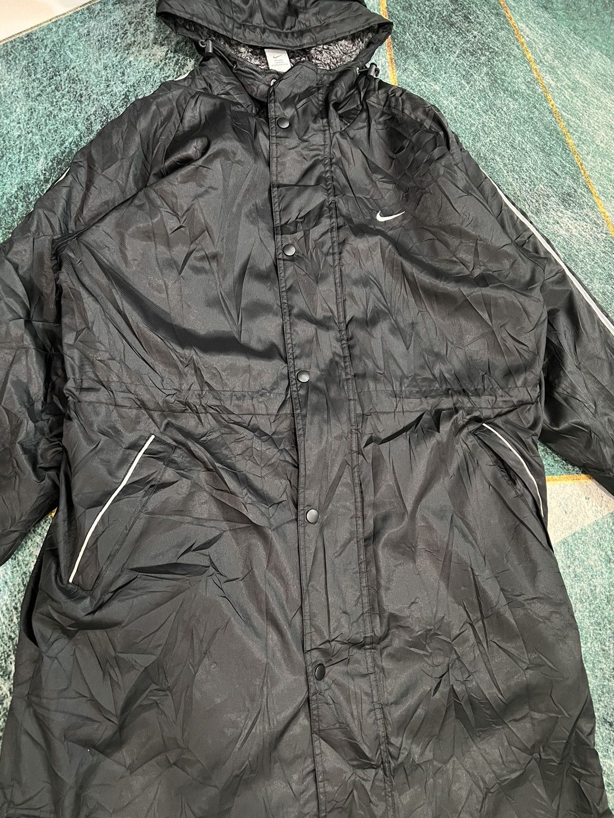 Nike × Vintage Nike Long Jacket vintage Size US M / EU 48-50 / 2 - 3 Thumbnail