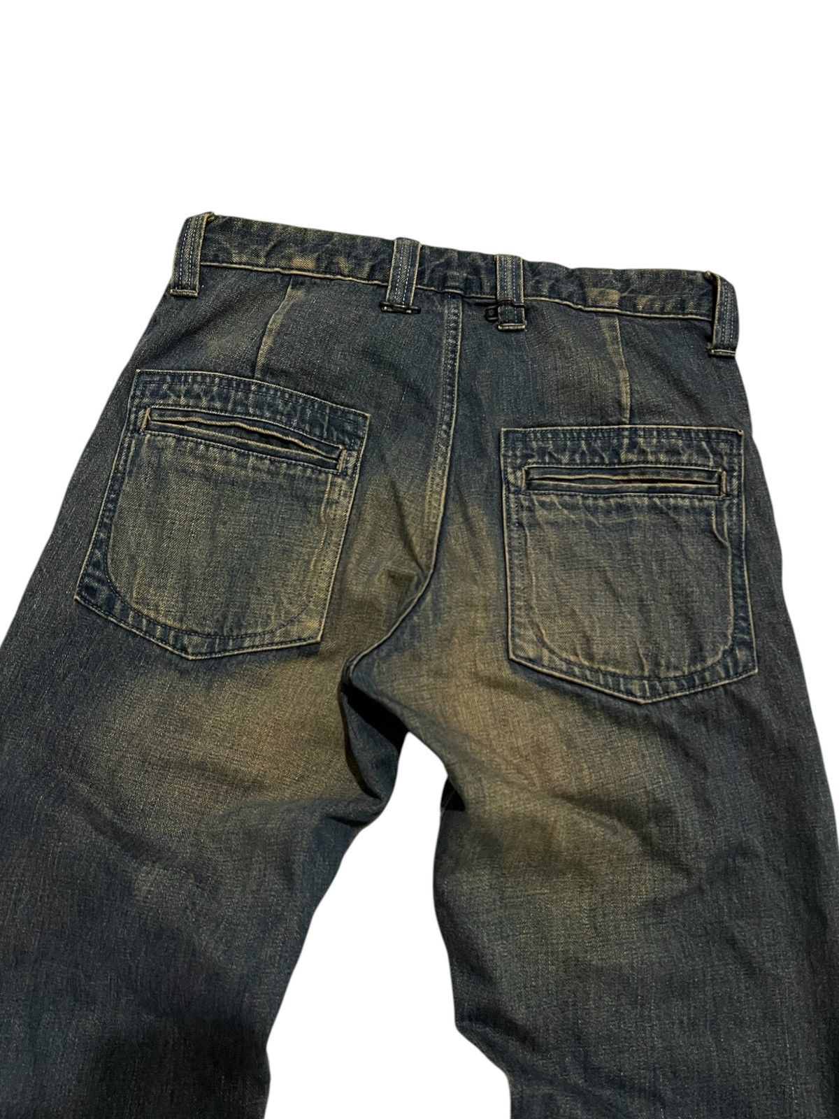 Japanese Brand Vintage Johnbull Kojima Japan mudwash Denim Pants Size US 31 - 6 Thumbnail