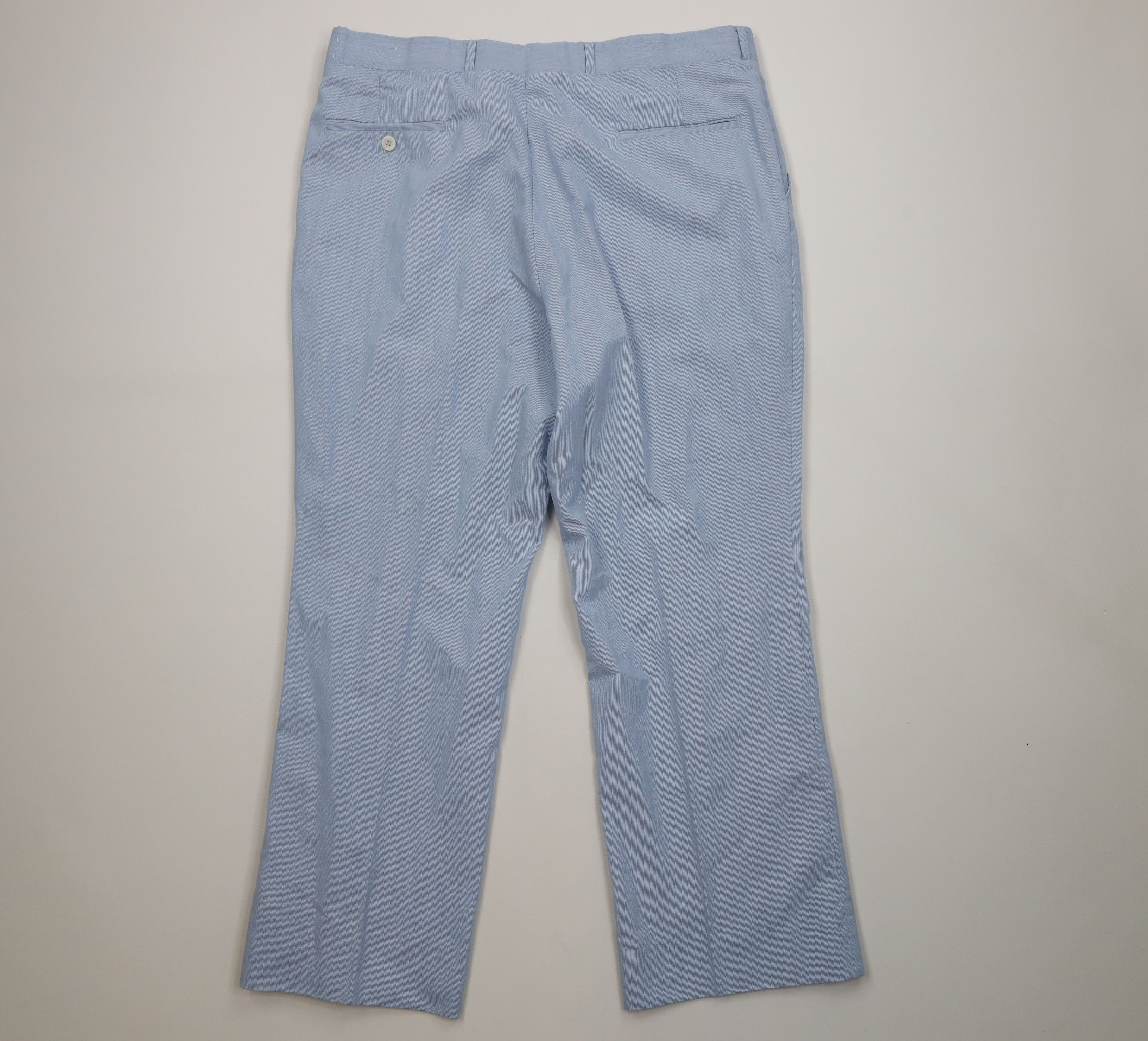 Vintage Vintage 70s Streetwear Flared Wide Leg Chino Pants USA Size US 36 / EU 52 - 9 Thumbnail