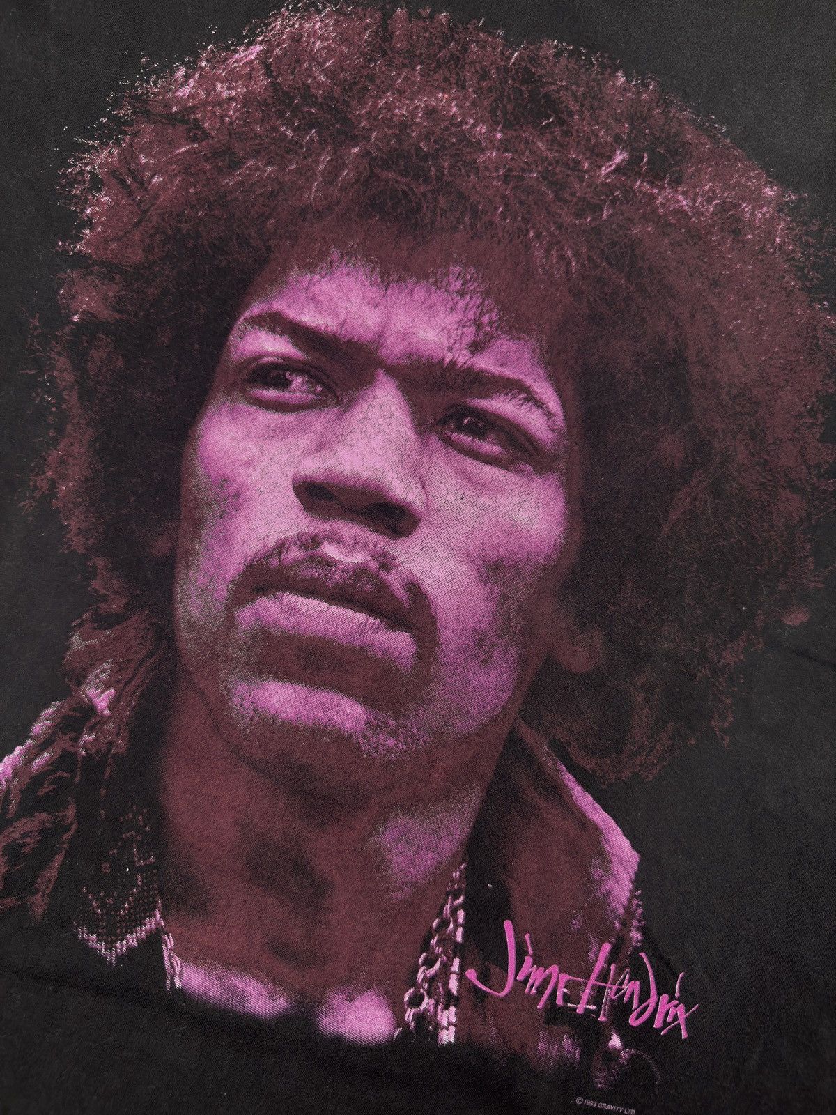 Band Tees Jimi Hendrix - 1993 Portrait Long Sleeve Size US XL / EU 56 / 4 - 3 Thumbnail