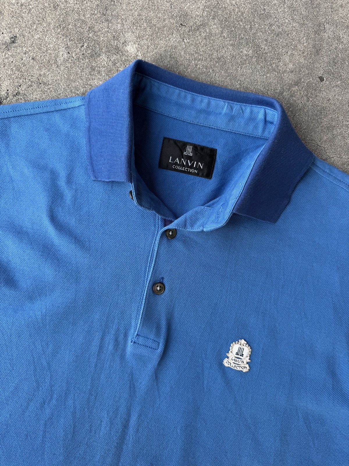 Lanvin × Vintage Vintage Lanvin Collection Poloshirt Size US M / EU 48-50 / 2 - 5 Thumbnail