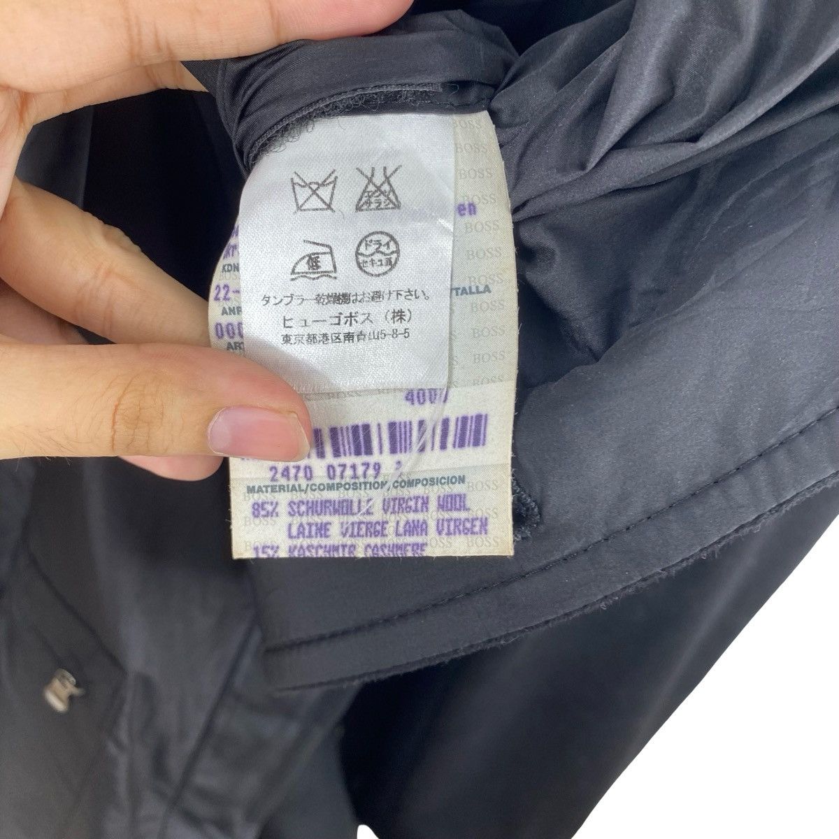 Hugo Boss Vintage HUGO BOSS COLOMBO Colombo Button Up Coat Jacket Size US XXL / EU 58 / 5 - 10 Thumbnail