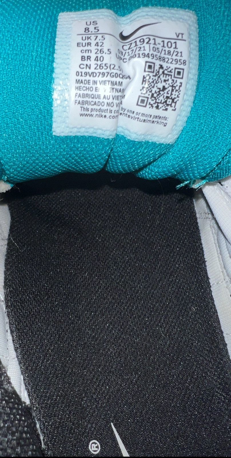 Nike Nike Air Max 96 II Mystic Teal Men's Size US 8.5 / EU 41-42 - 9 Thumbnail