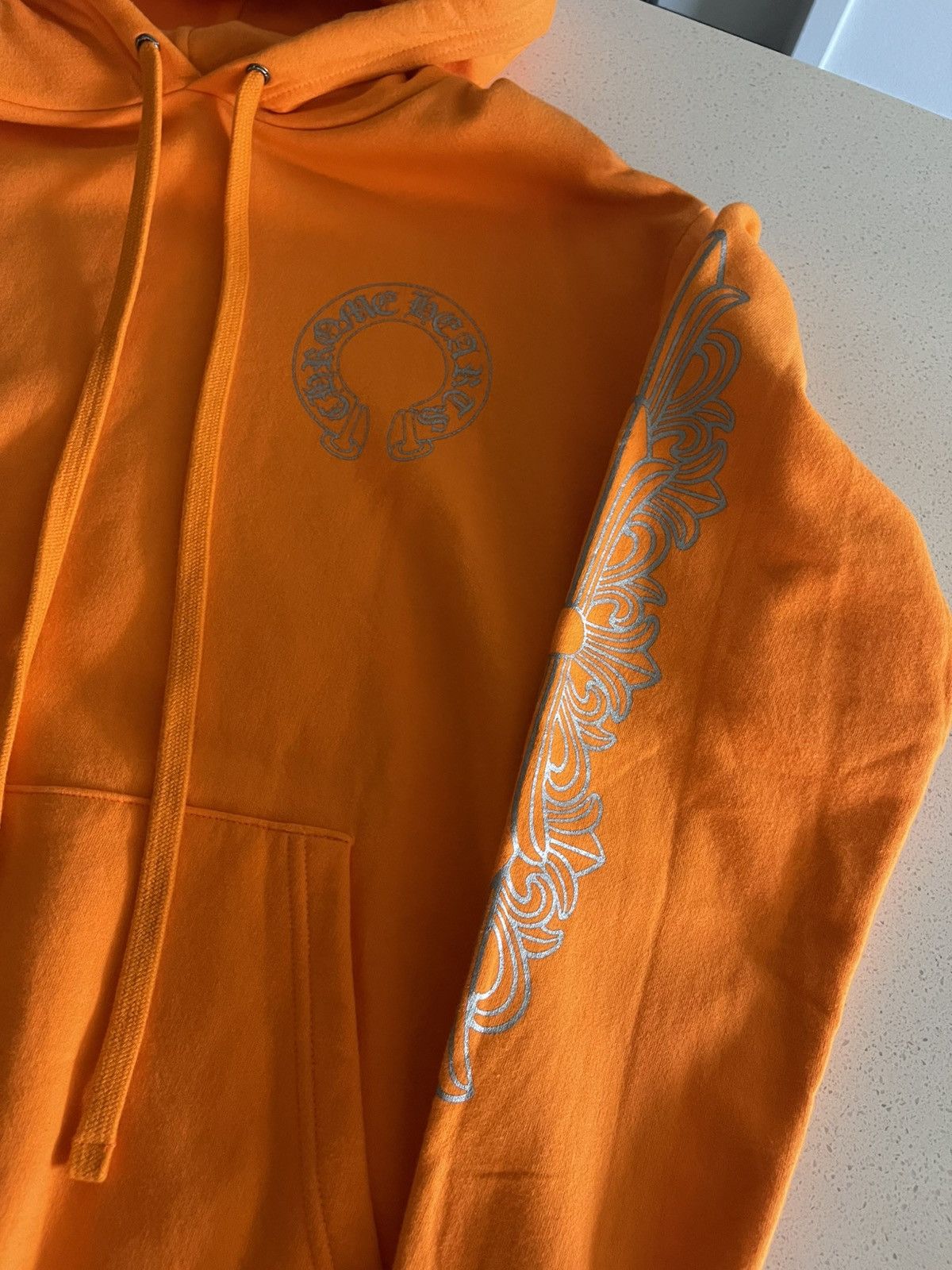 Chrome Hearts Chrome Hearts Horseshoe Floral Hoodie Size US M / EU 48-50 / 2 - 3 Thumbnail