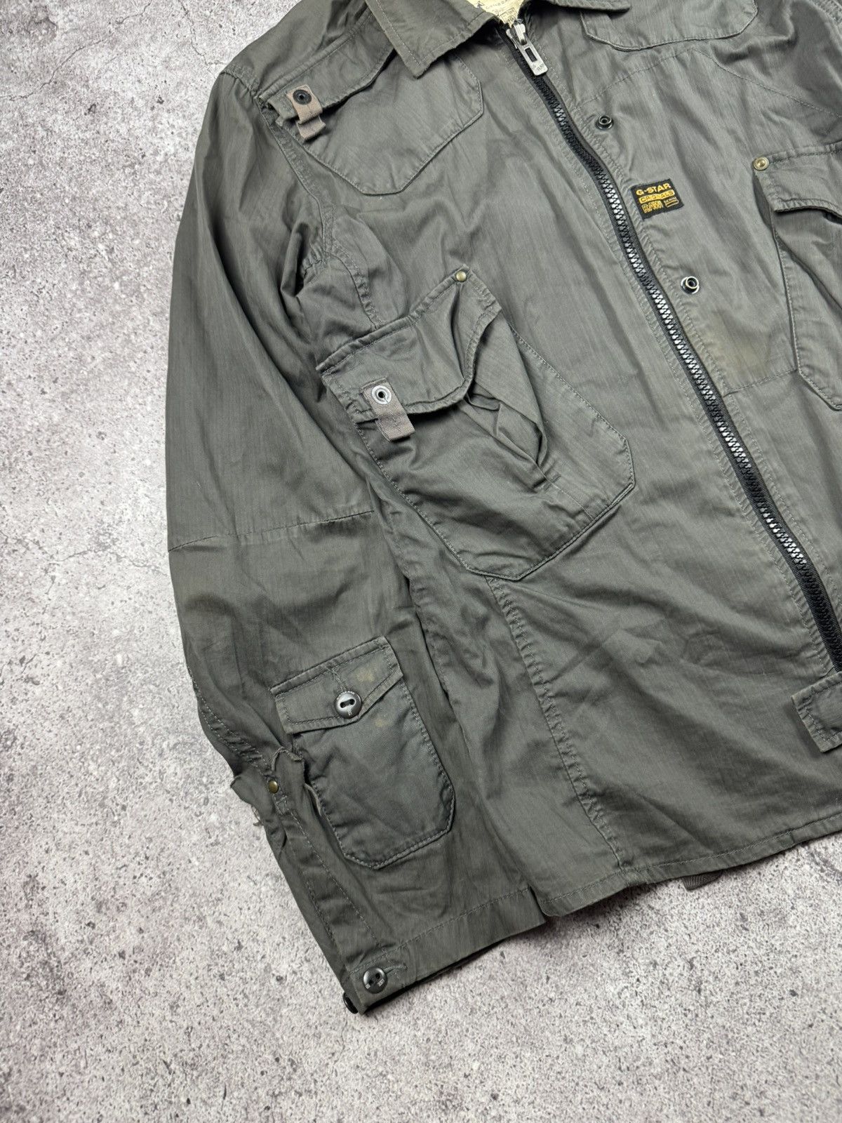 G-Star AVANT GARDE G STAR JUNYA WATANABE DISTRESSED MULTIPOCKET JAC Size US XL / EU 56 / 4 - 4 Thumbnail
