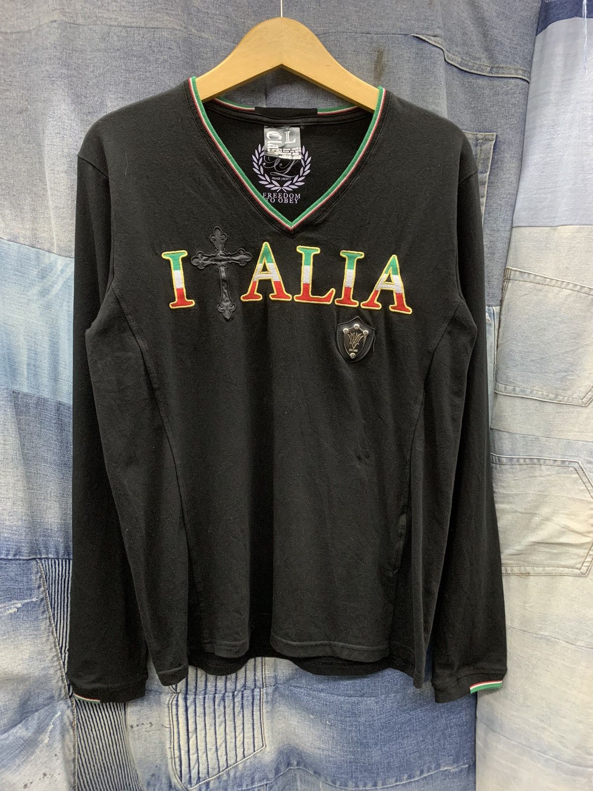 Hysteric Glamour × If Six Was Nine × Japanese Brand ITALIA FreedoM to obey criss cross style Size US M / EU 48-50 / 2 - 1 Thumbnail