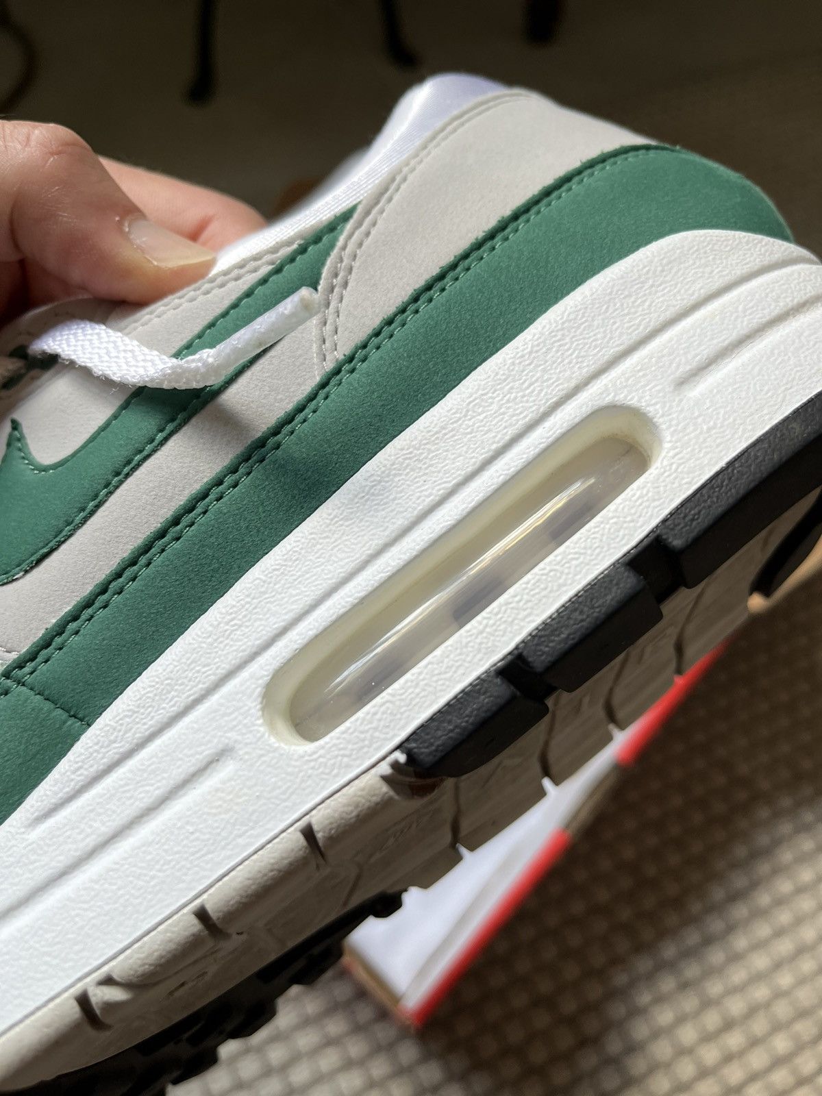 Nike Nike Air Max 1 anniversary green (2020) Size US 12 / EU 45 - 3 Thumbnail