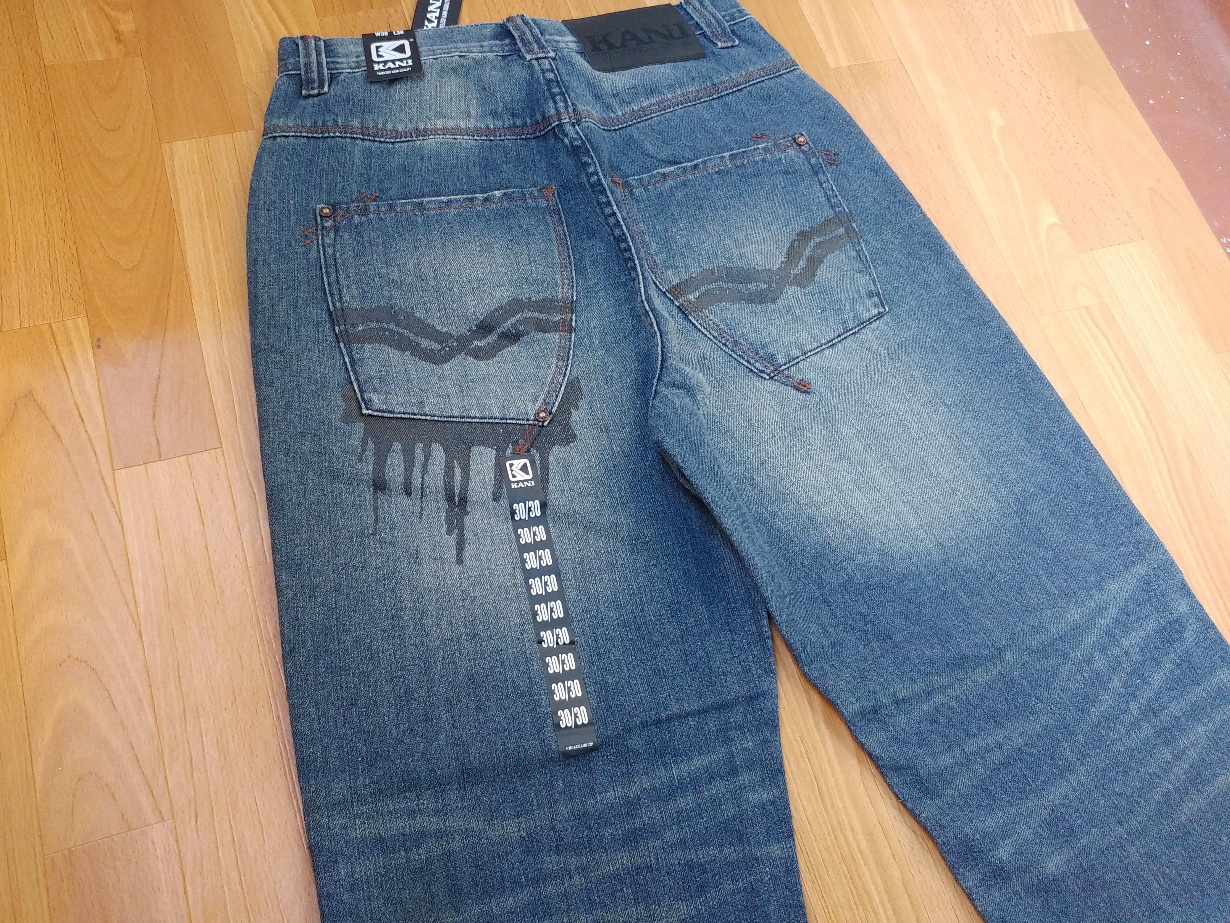 Karl Kani KARL KANI jeans, baggy, vintage Kani jeans, 90s hip hop W 30 Size US 30 / EU 46 - 6 Thumbnail
