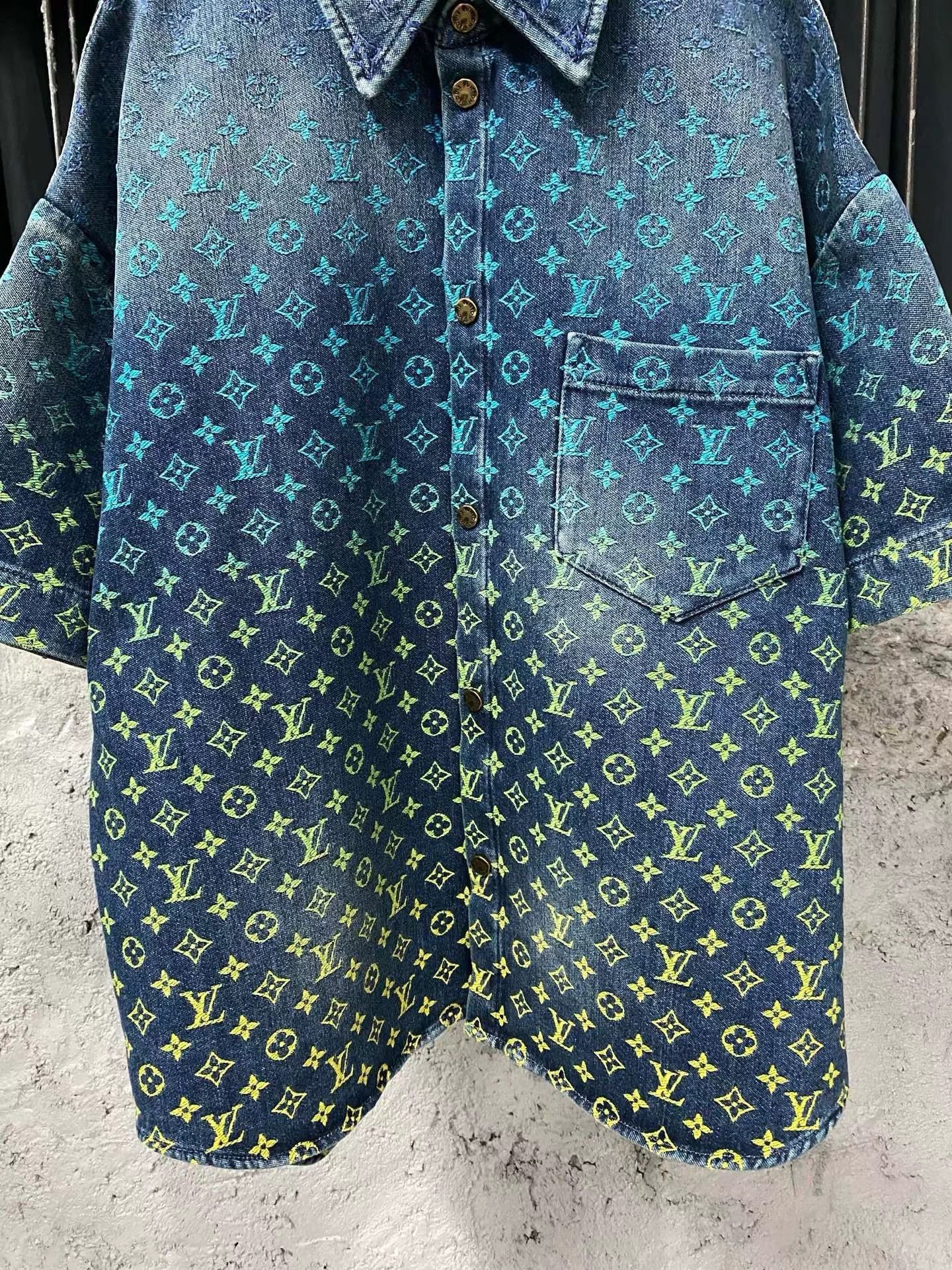 Louis Vuitton Louis Vuitton Denim Short-Sleeved Jacket Size US M / EU 48-50 / 2 - 5 Thumbnail