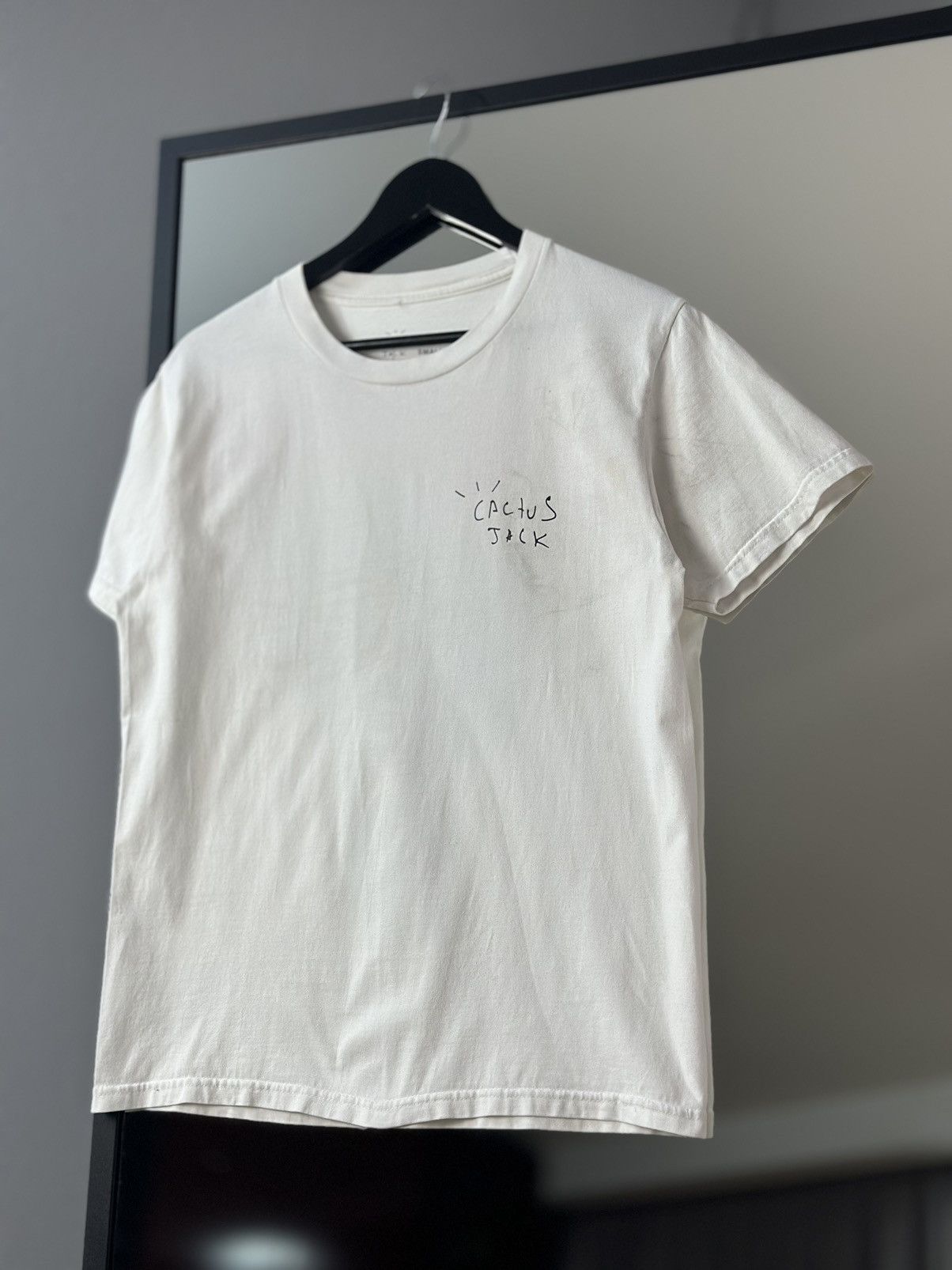 Vintage Vintage Jack Cactus Travis Scott White T-shirt Size US S / EU 44-46 / 1 - 4 Thumbnail