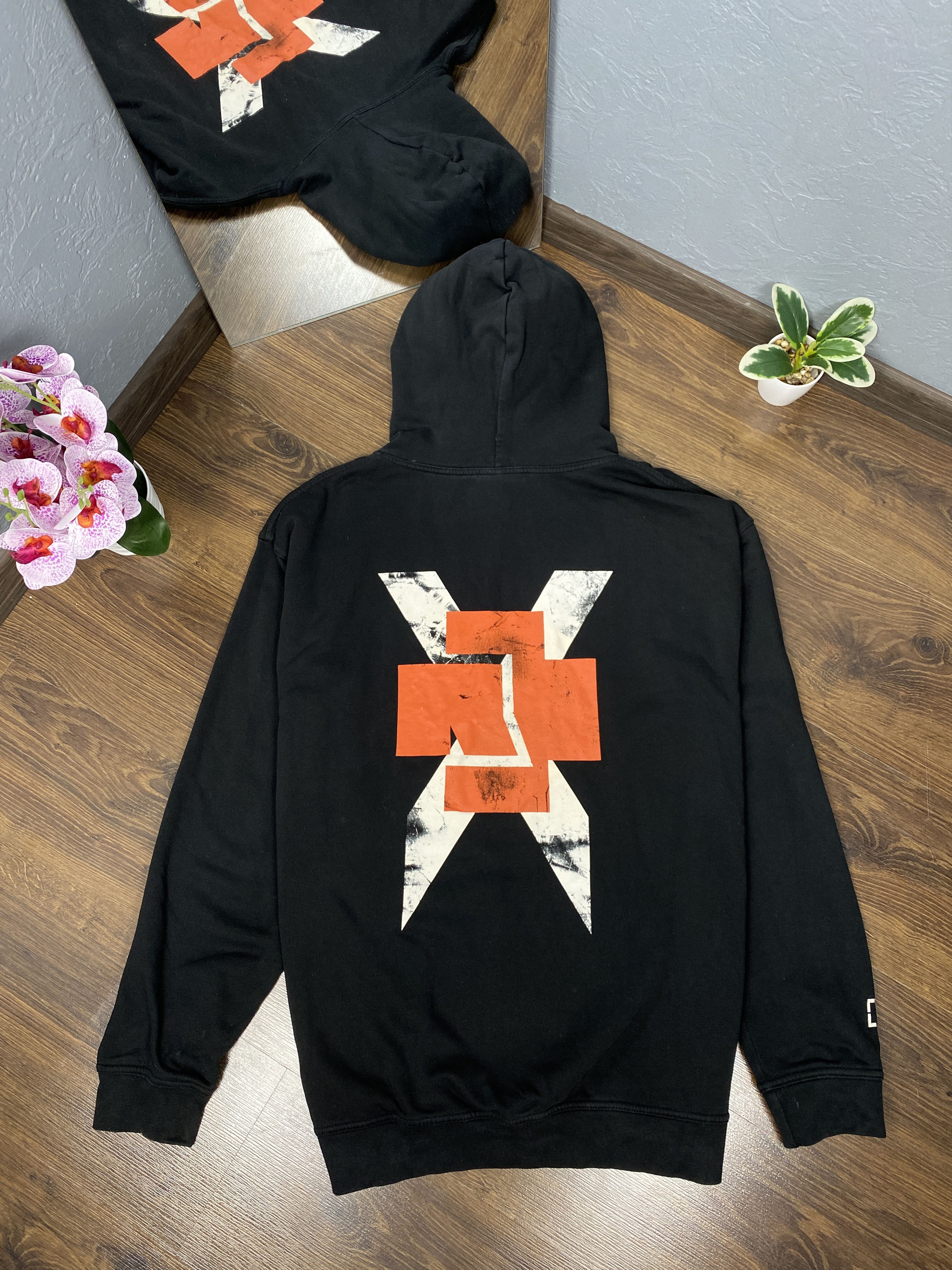 Band Tees Rammstein Vintage Reise Reise Rock Band Hoodie Size US XL / EU 56 / 4 - 6 Thumbnail
