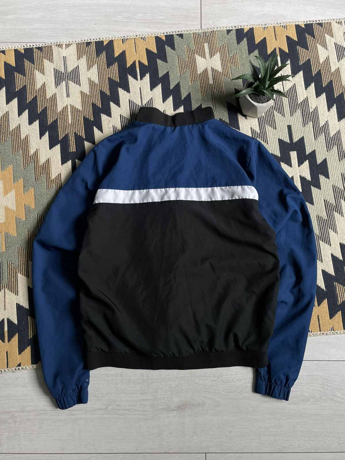 Lacoste Vintage Lacoste Sport Logo Nylon Track Bomber Size US S / EU 44-46 / 1 - 9 Thumbnail