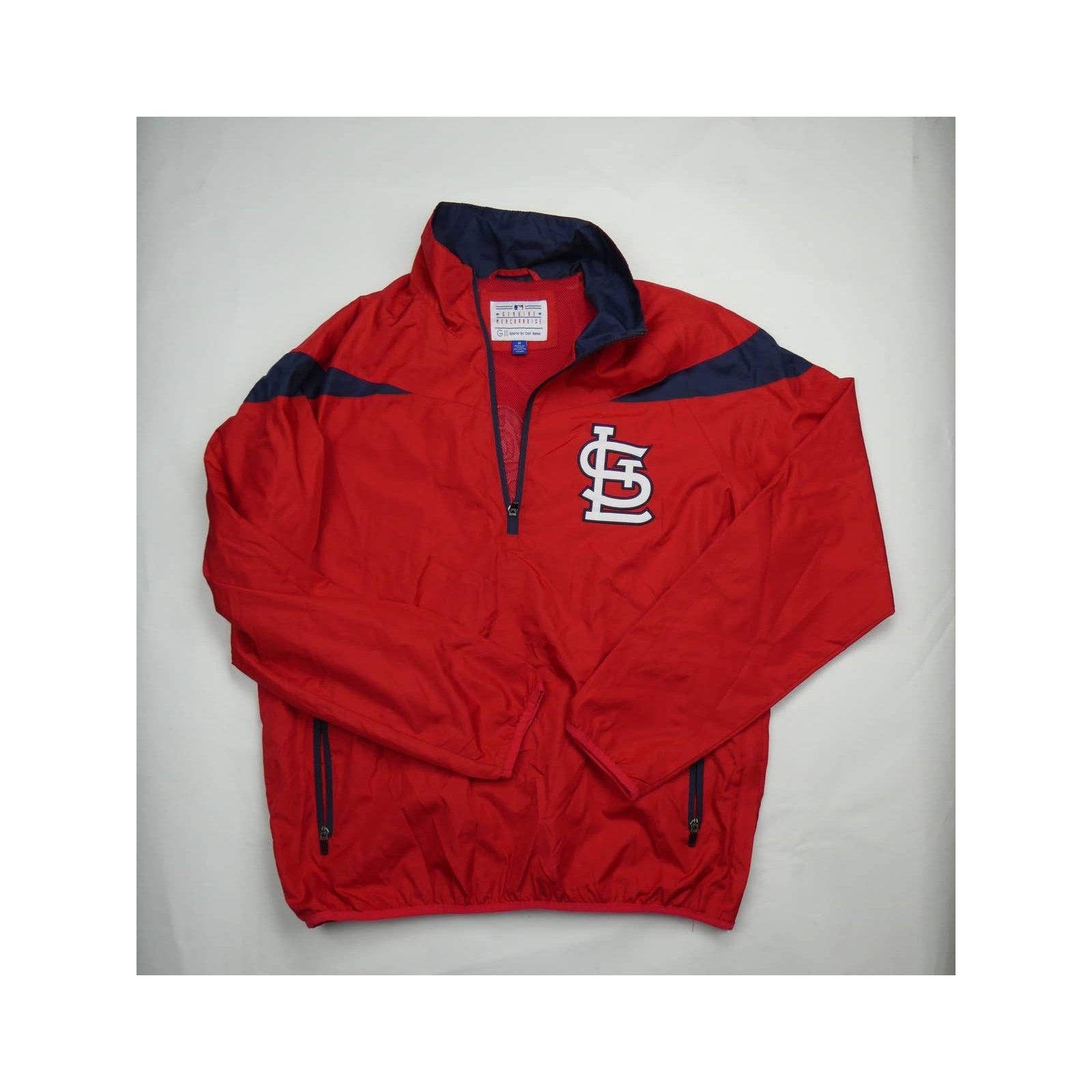 MLB Carl Banks G-lll St Louis Cardinals Pullover Windbreaker Size US M / EU 48-50 / 2 - 1 Thumbnail