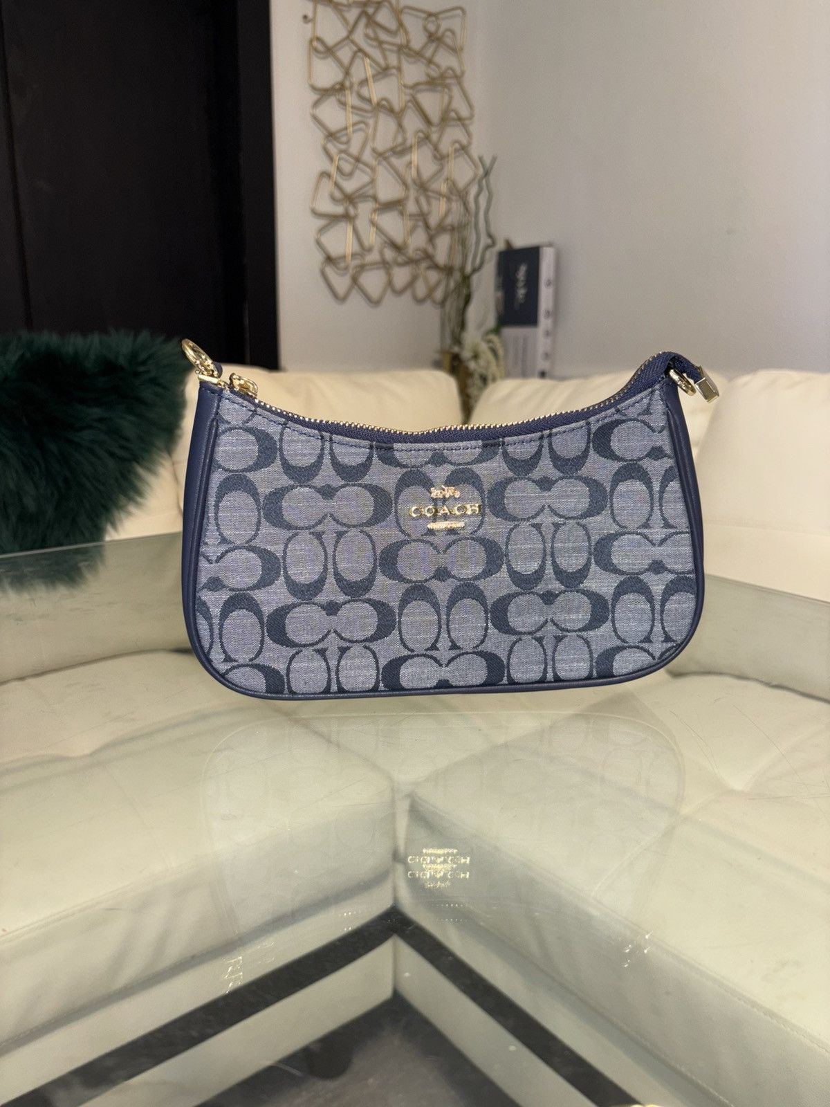 Coach Denim Coach Handbag Size ONE SIZE - 1 Thumbnail