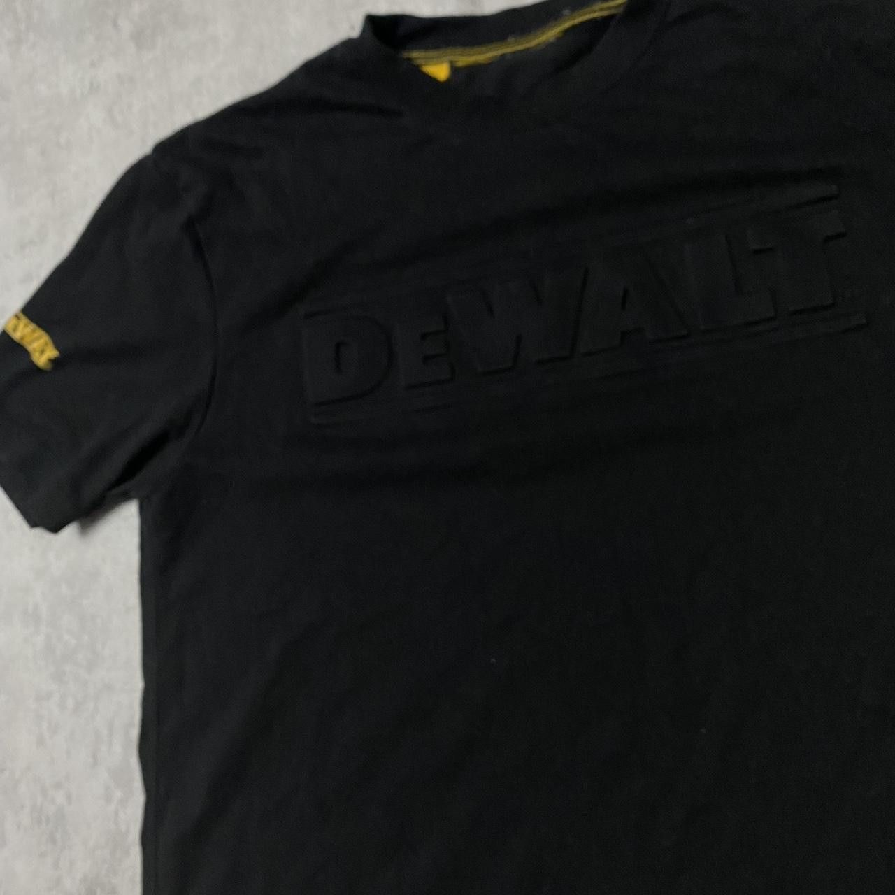 Other Black Dewalt short sleeve t-shirt #construction Size US M / EU 48-50 / 2 - 2 Thumbnail