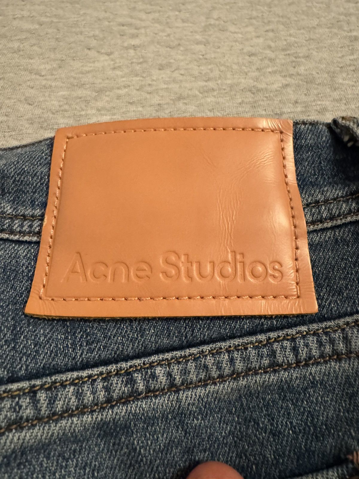 Acne Studios Acne Studios Blue Denim Size US 33 - 4 Thumbnail
