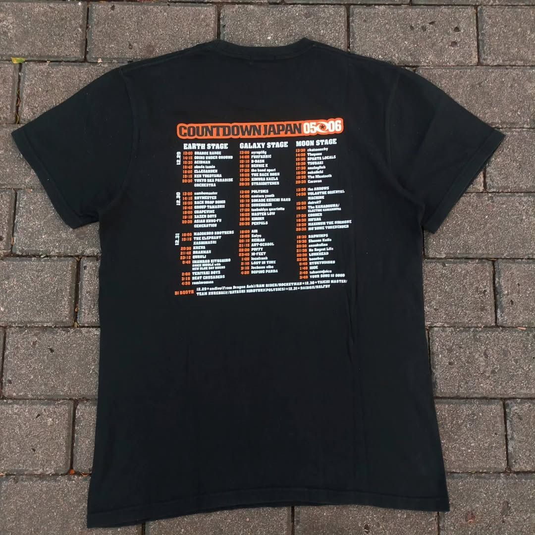Band Tees Rock in Countdown Japan 2005 Size US L / EU 52-54 / 3 - 2 Thumbnail