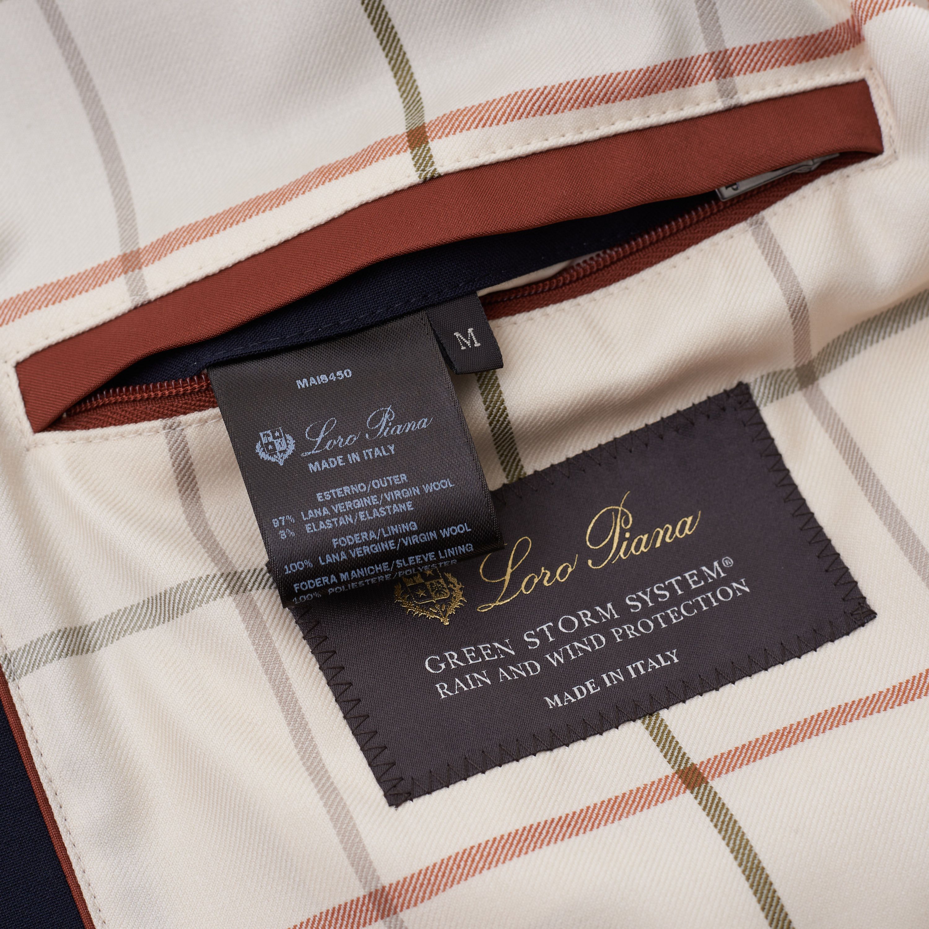 Loro Piana Wallaston Coat In Navy Blue Stretch Wool Size US S / EU 44-46 / 1 - 14 Thumbnail
