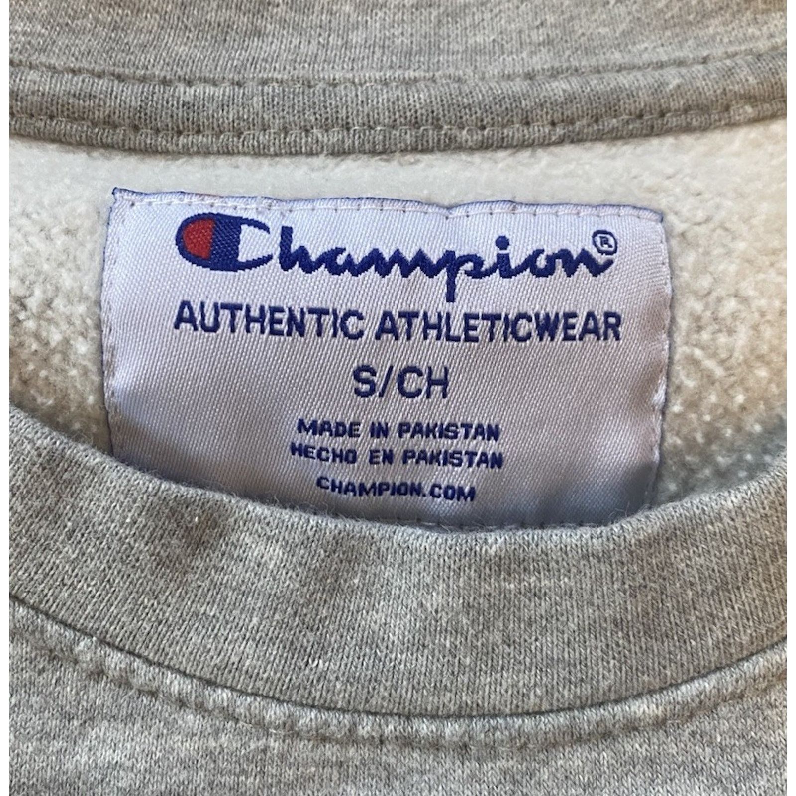 Champion Champion Crew Sweatshirt Women’s Small Gray Size S / US 4 / IT 40 - 2 Thumbnail