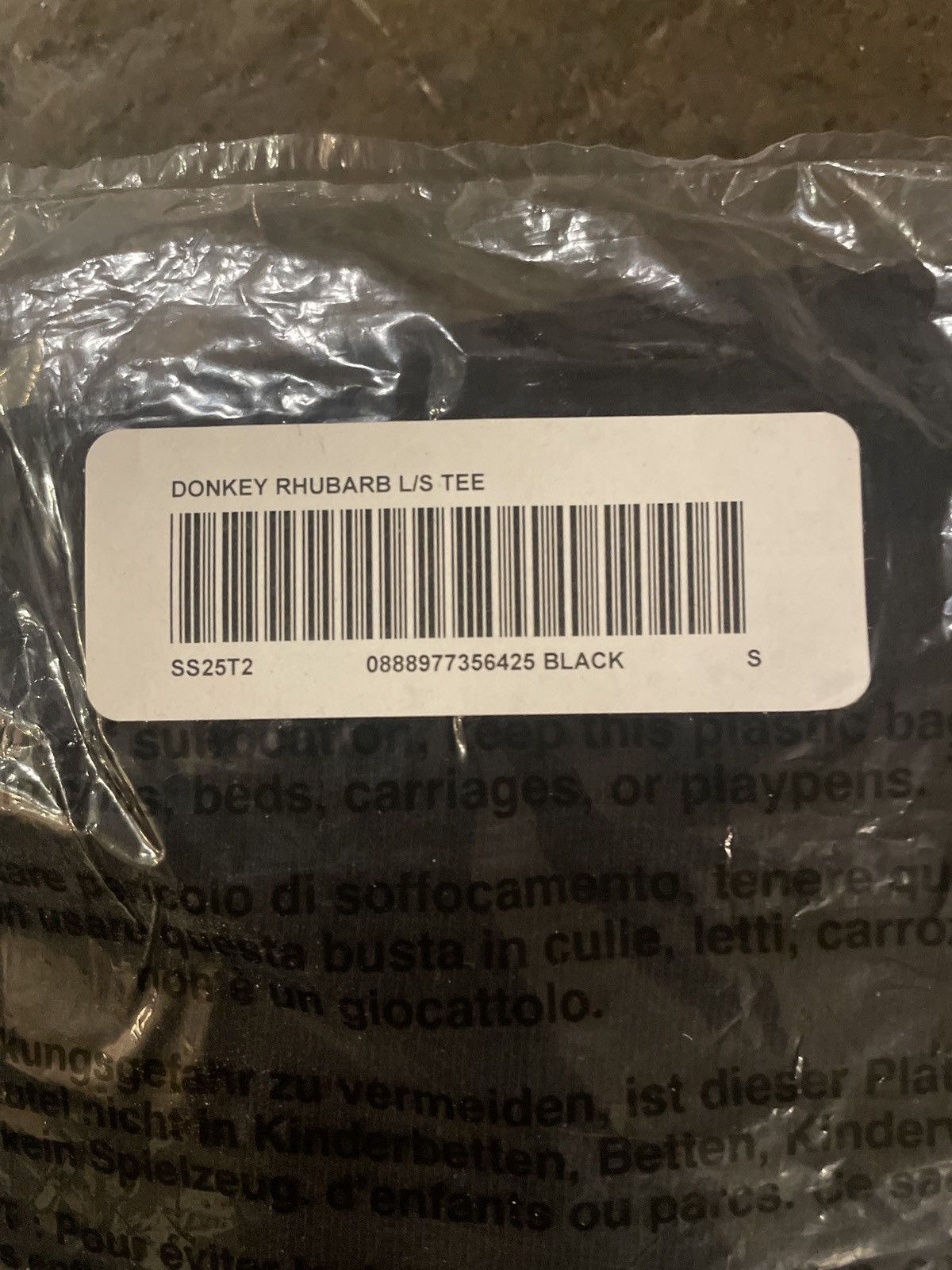 Supreme Supreme X Aphex Twin L/S Donkey Rhubarb (SS25) Size US S / EU 44-46 / 1 - 6 Thumbnail
