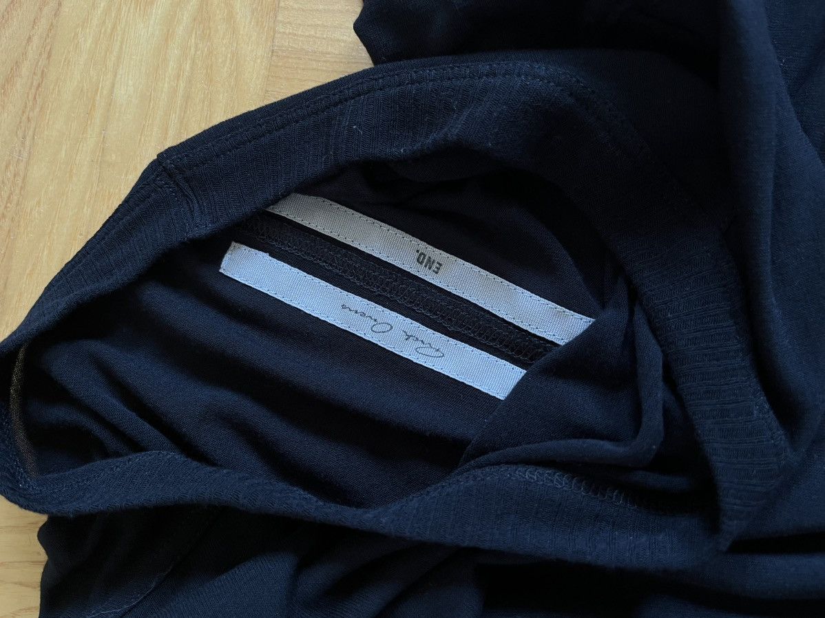 Rick Owens Cropped level T-Shirt cut out Size L / US 10 / IT 46 - 2 Thumbnail